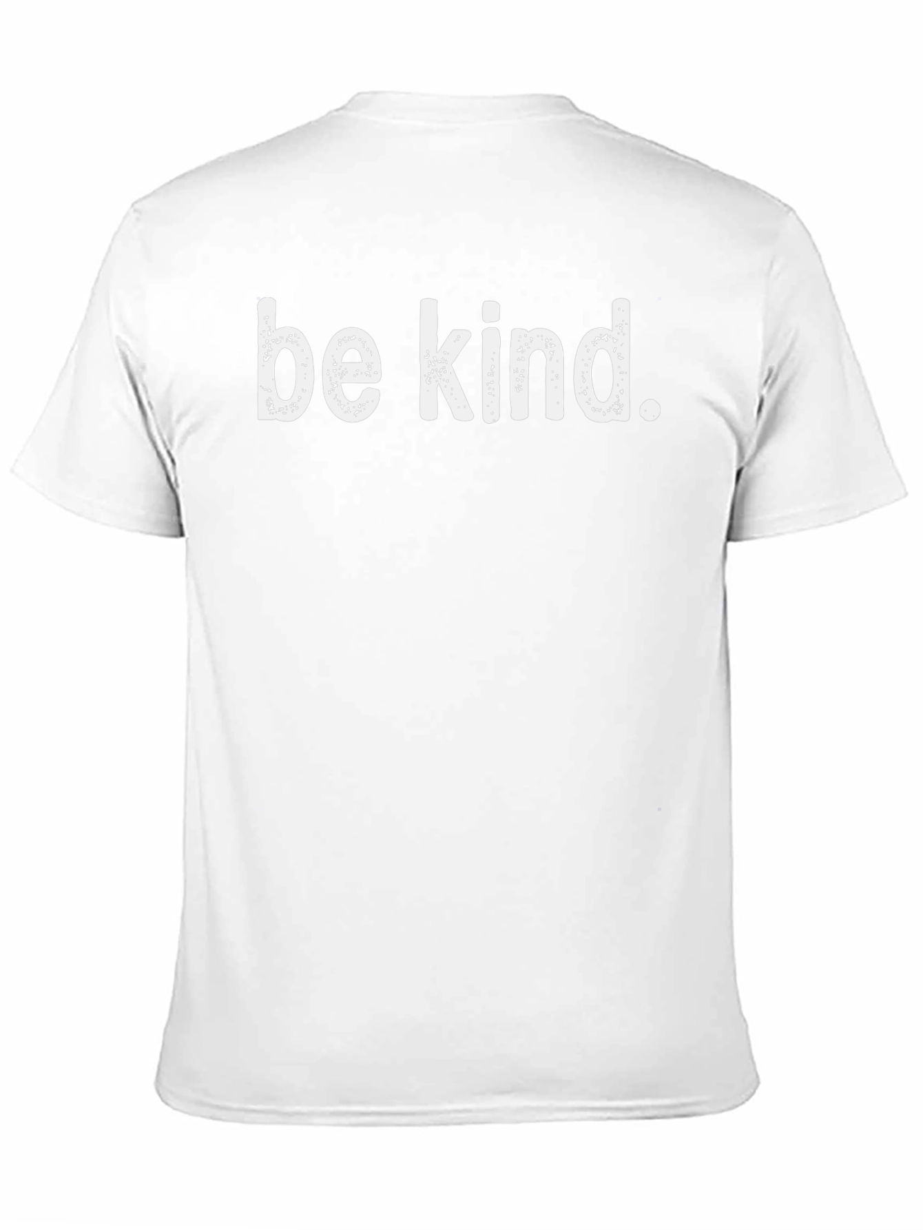 Be Kind Graphic Tee - Black Cotton Casual T-Shirt