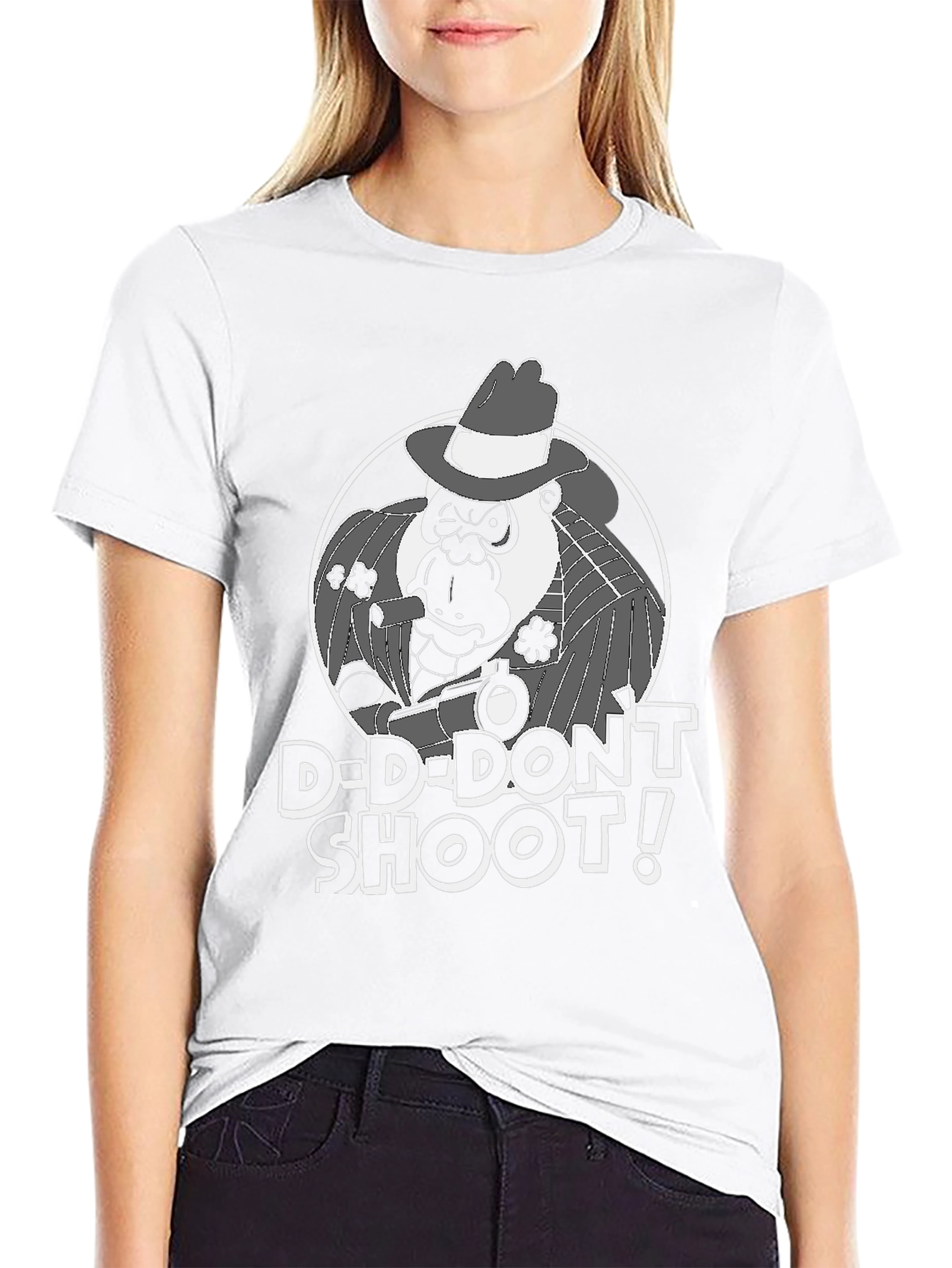 Gorilla Gangster Graphic Tee - D-D-Dont Shoot! T-Shirt