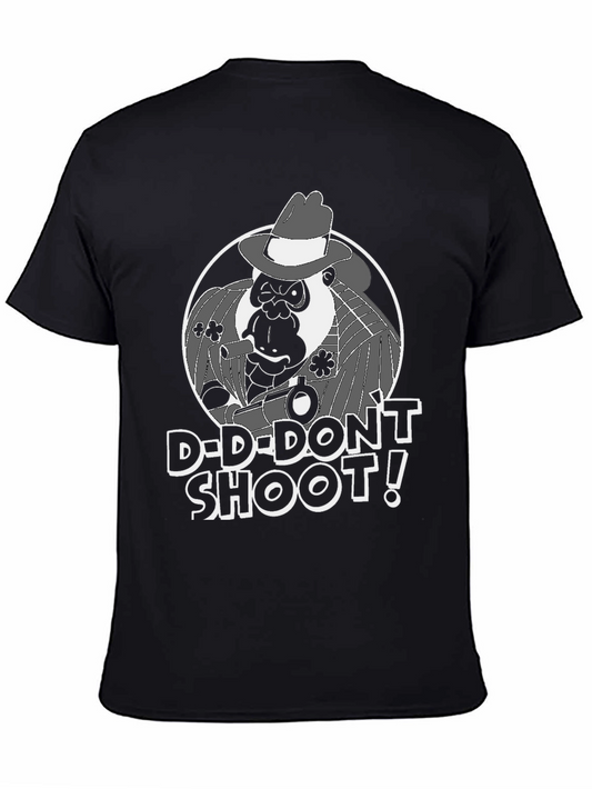 Gorilla Gangster Graphic Tee - D-D-Dont Shoot! T-Shirt