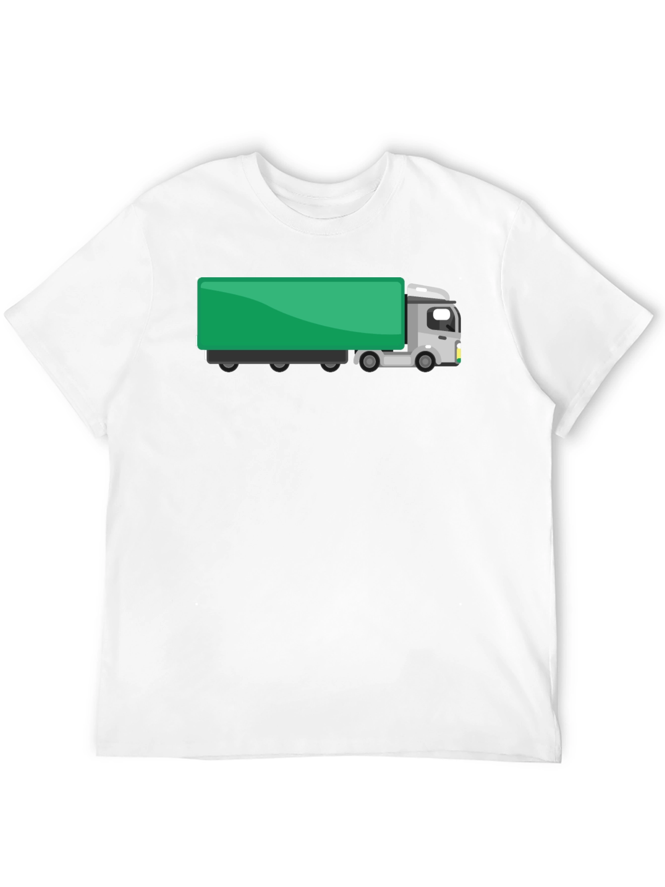 Truck Graphic T-Shirt - Black Cotton Tee