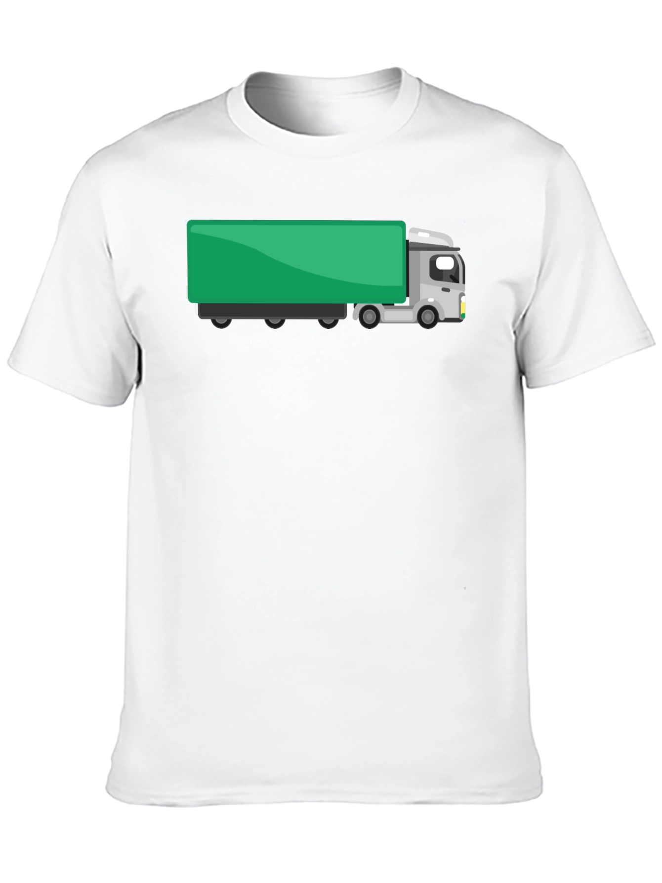 Truck Graphic T-Shirt - Black Cotton Tee