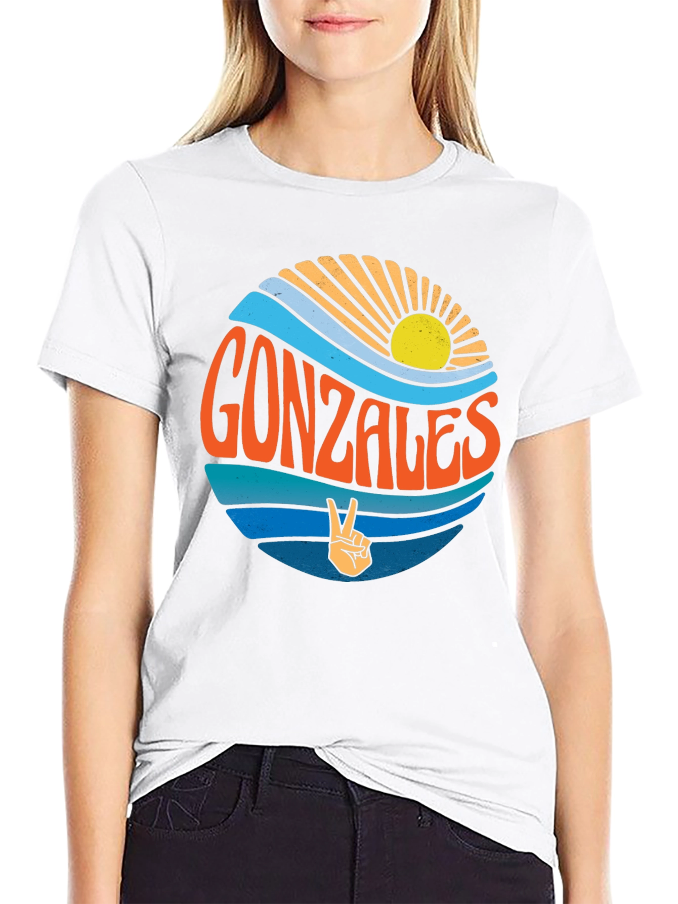Gonzales Retro Graphic Tee - Peace & Sunshine