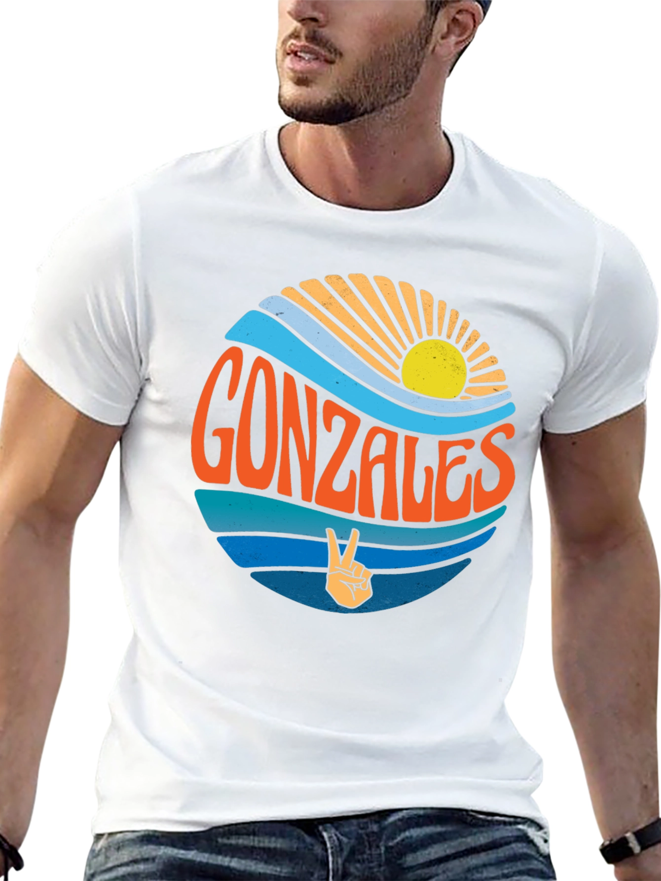Gonzales Retro Graphic Tee - Peace & Sunshine