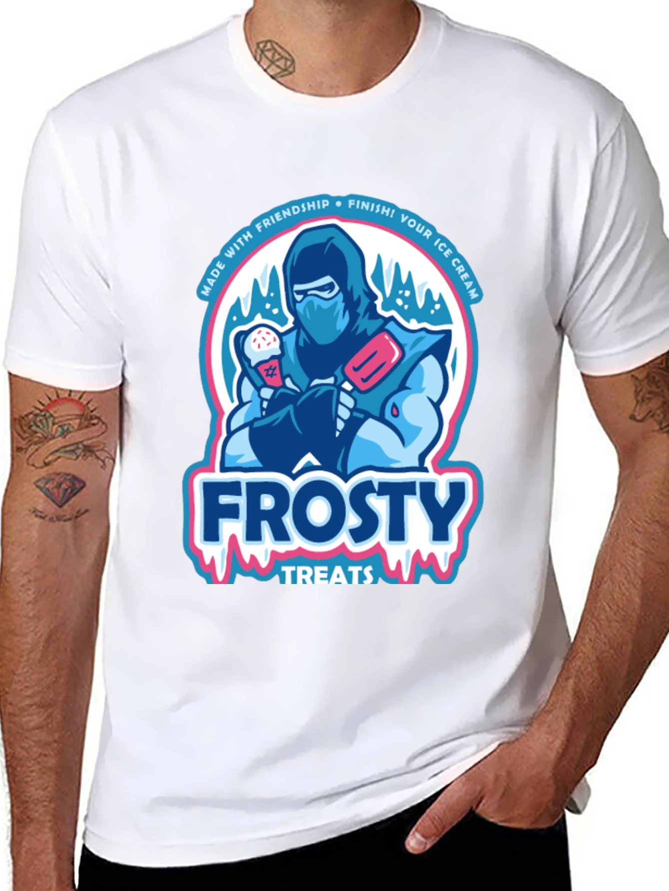 Frosty Treats Ninja T-Shirt - Friendship Finish!