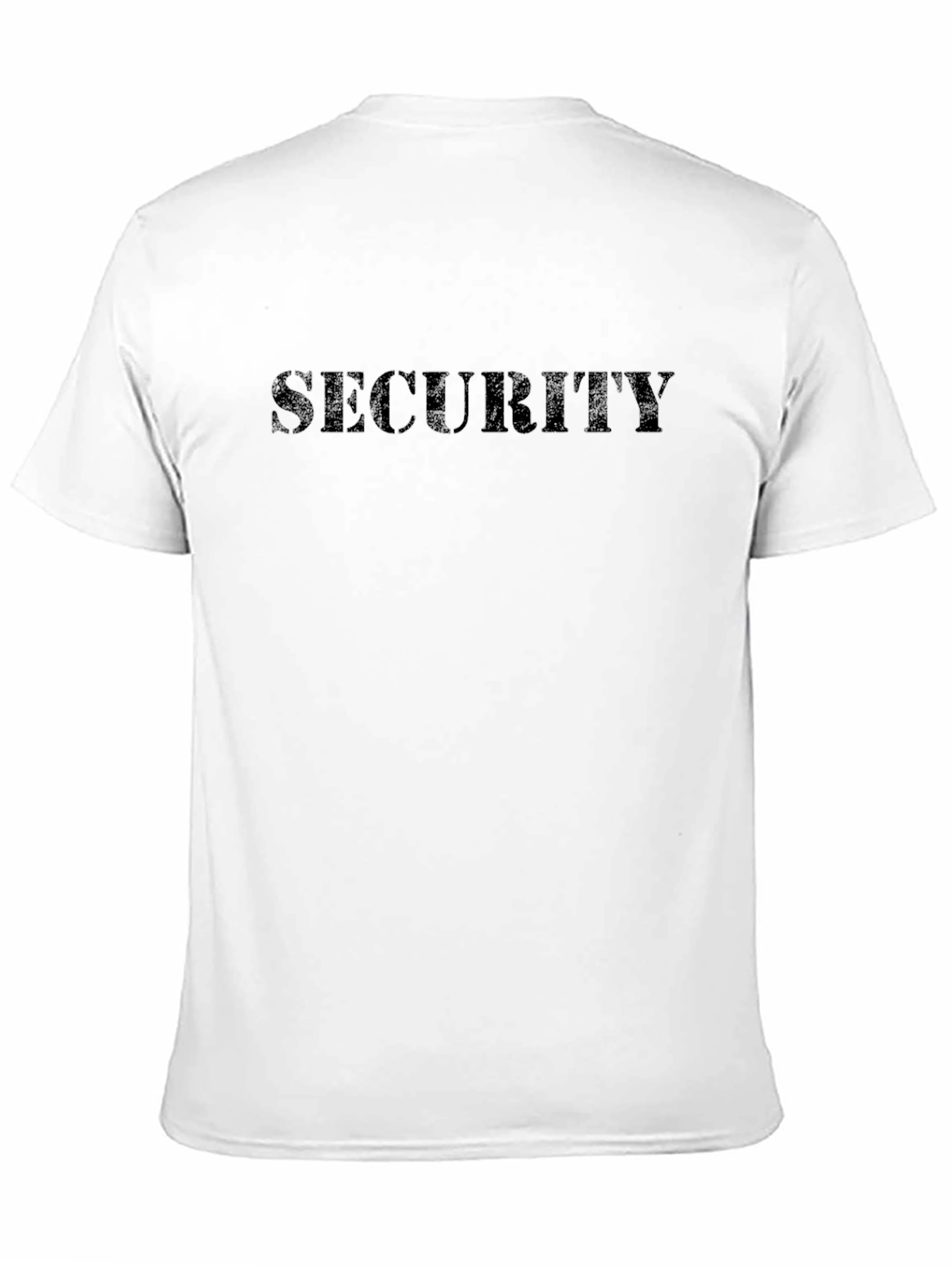 Security Crewneck T-Shirt - Guard Personnel Apparel