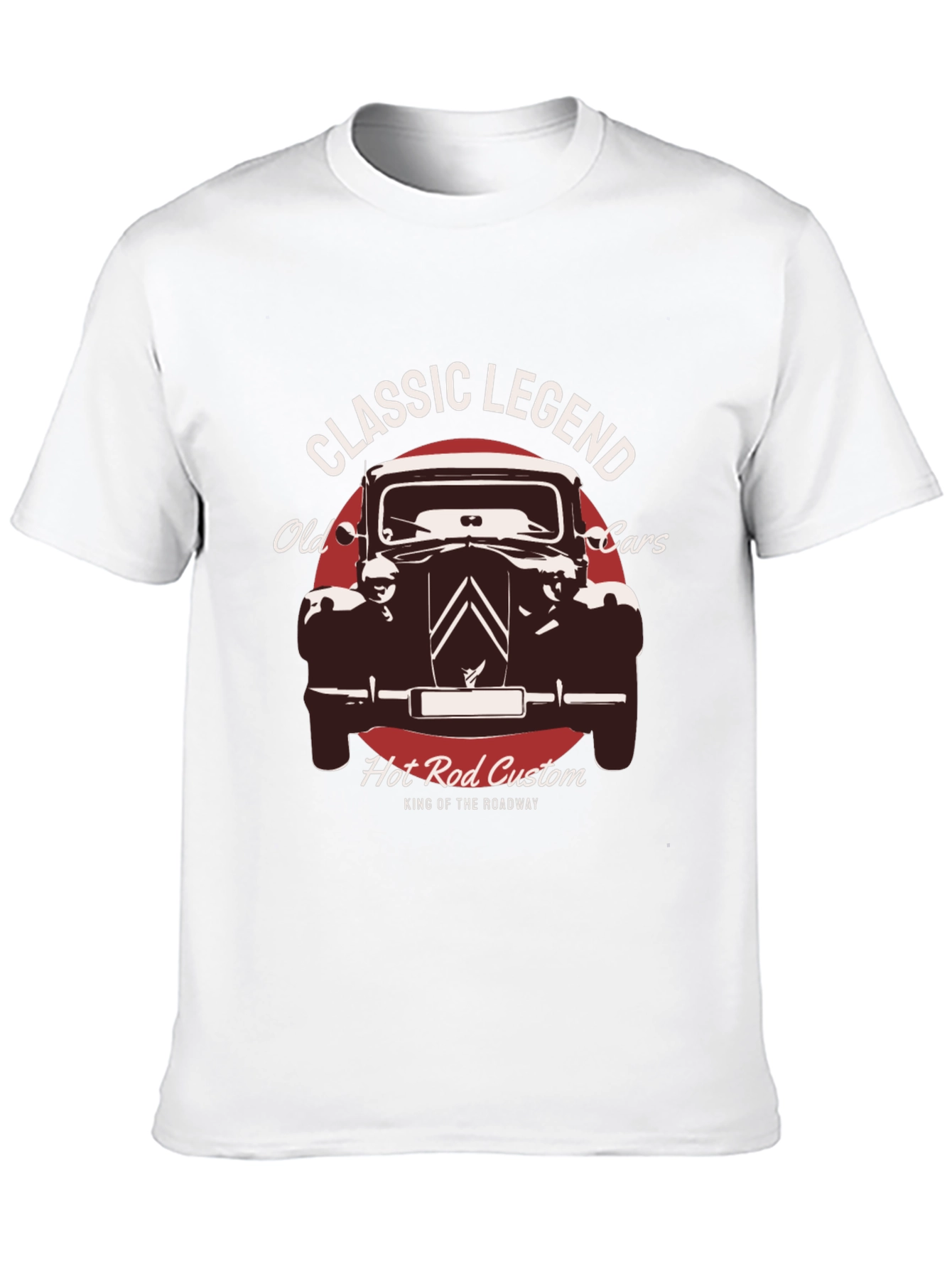 Classic Legend Car T-Shirt - Hot Rod Custom Design