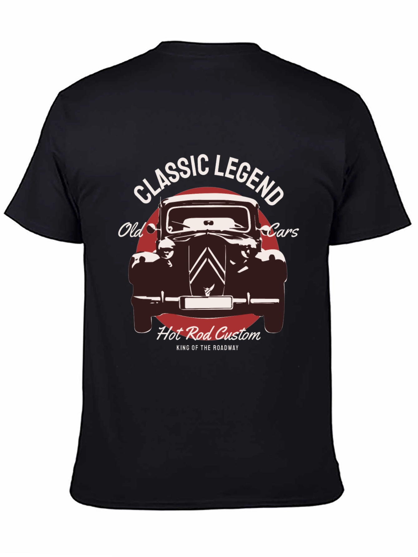 Classic Legend Car T-Shirt - Hot Rod Custom Design