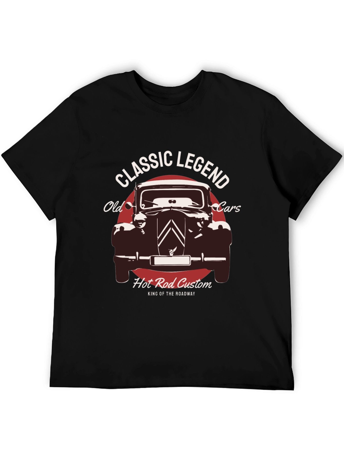 Classic Legend Car T-Shirt - Hot Rod Custom Design
