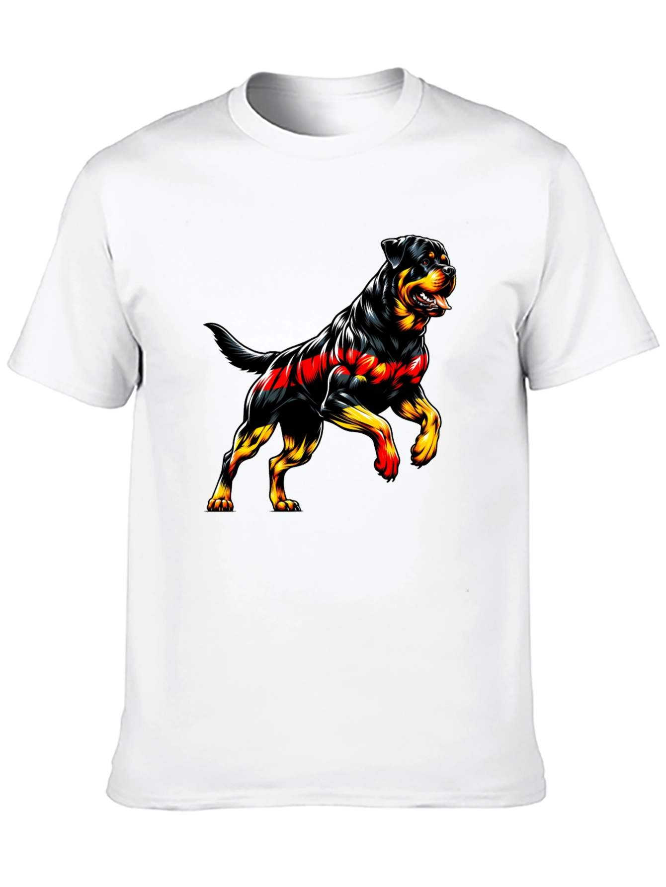 Rottweiler Graphic Tee - Black T-Shirt