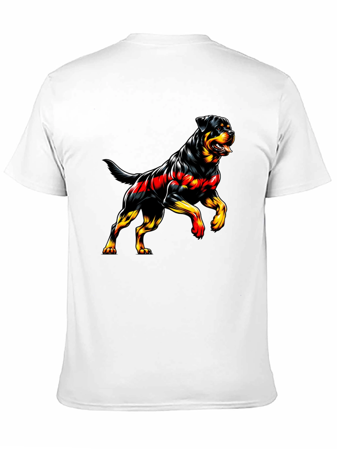 Rottweiler Graphic Tee - Black T-Shirt