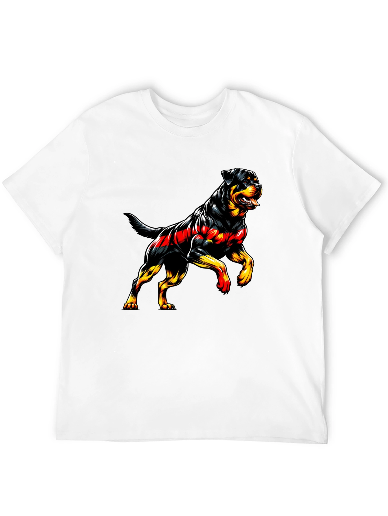 Rottweiler Graphic Tee - Black T-Shirt