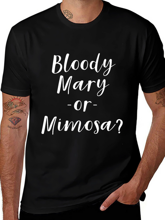 Bloody Mary or Mimosa T-Shirt - Brunch Apparel