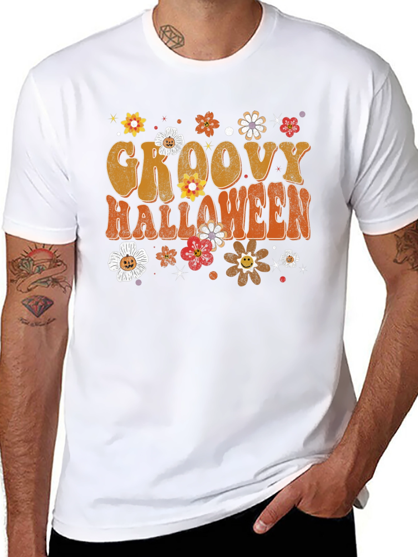Groovy Halloween Graphic Tee