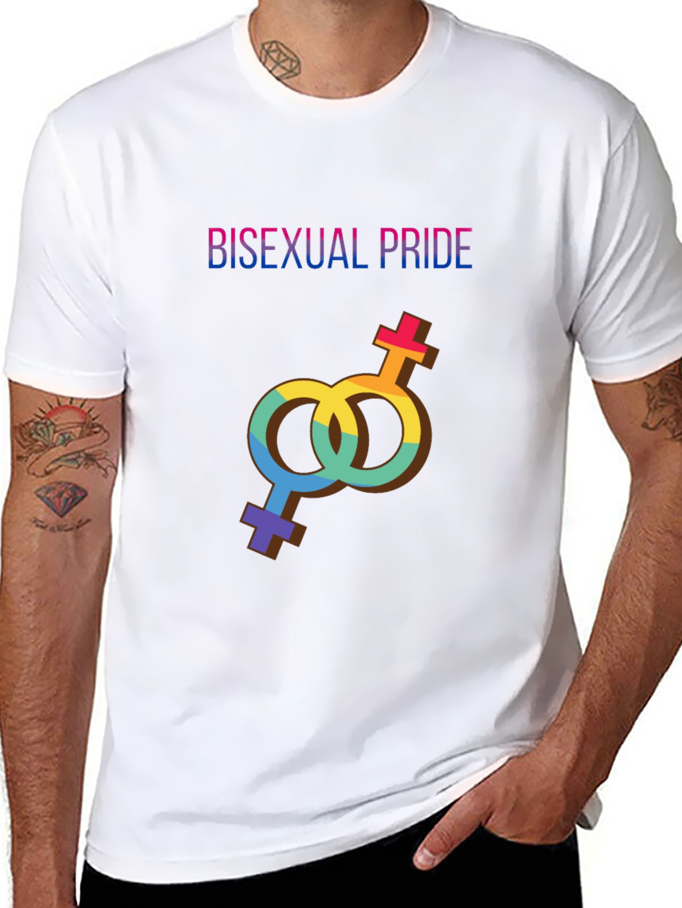 Bisexual Pride T-Shirt LGBTQ+ Apparel