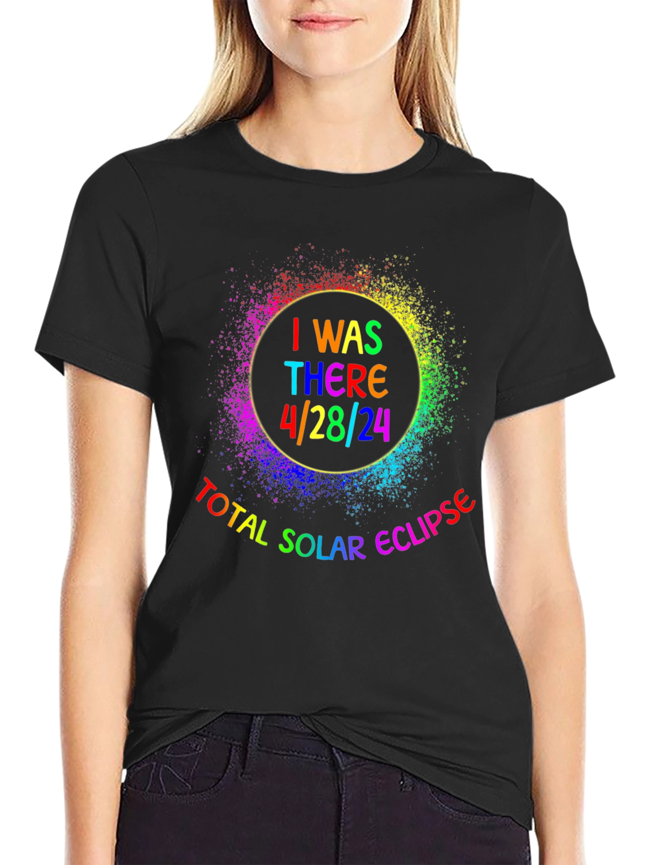 Total Solar Eclipse T-Shirt - April 28 2024
