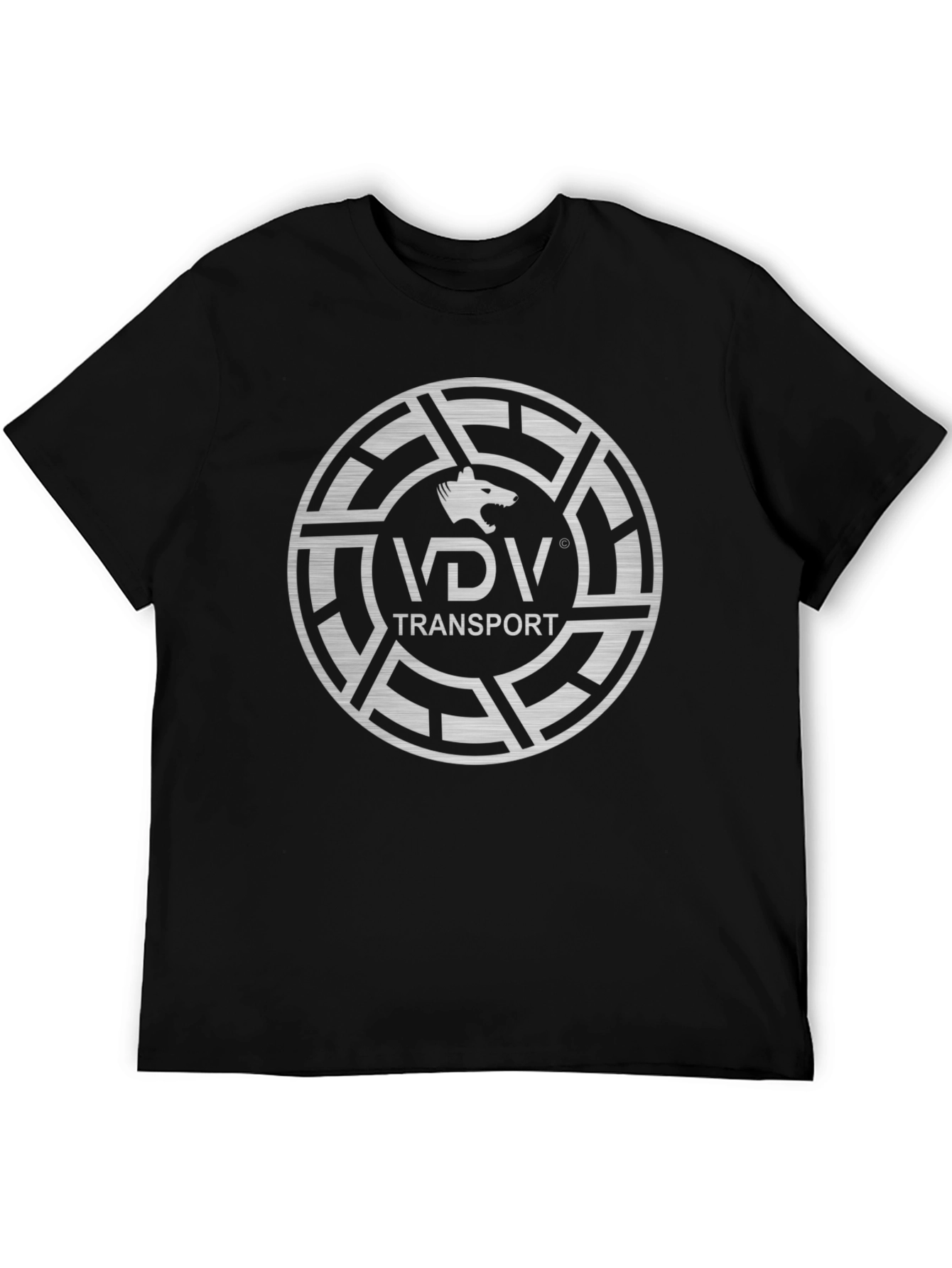 VDV Transport Black Crew Neck T-Shirt