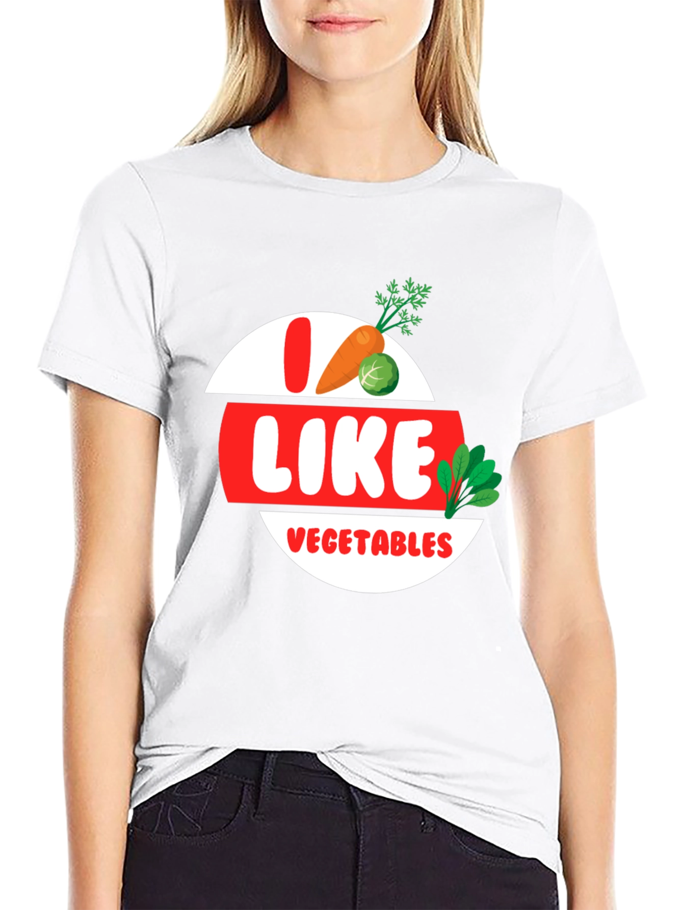 I Like Vegetables Graphic T-Shirt