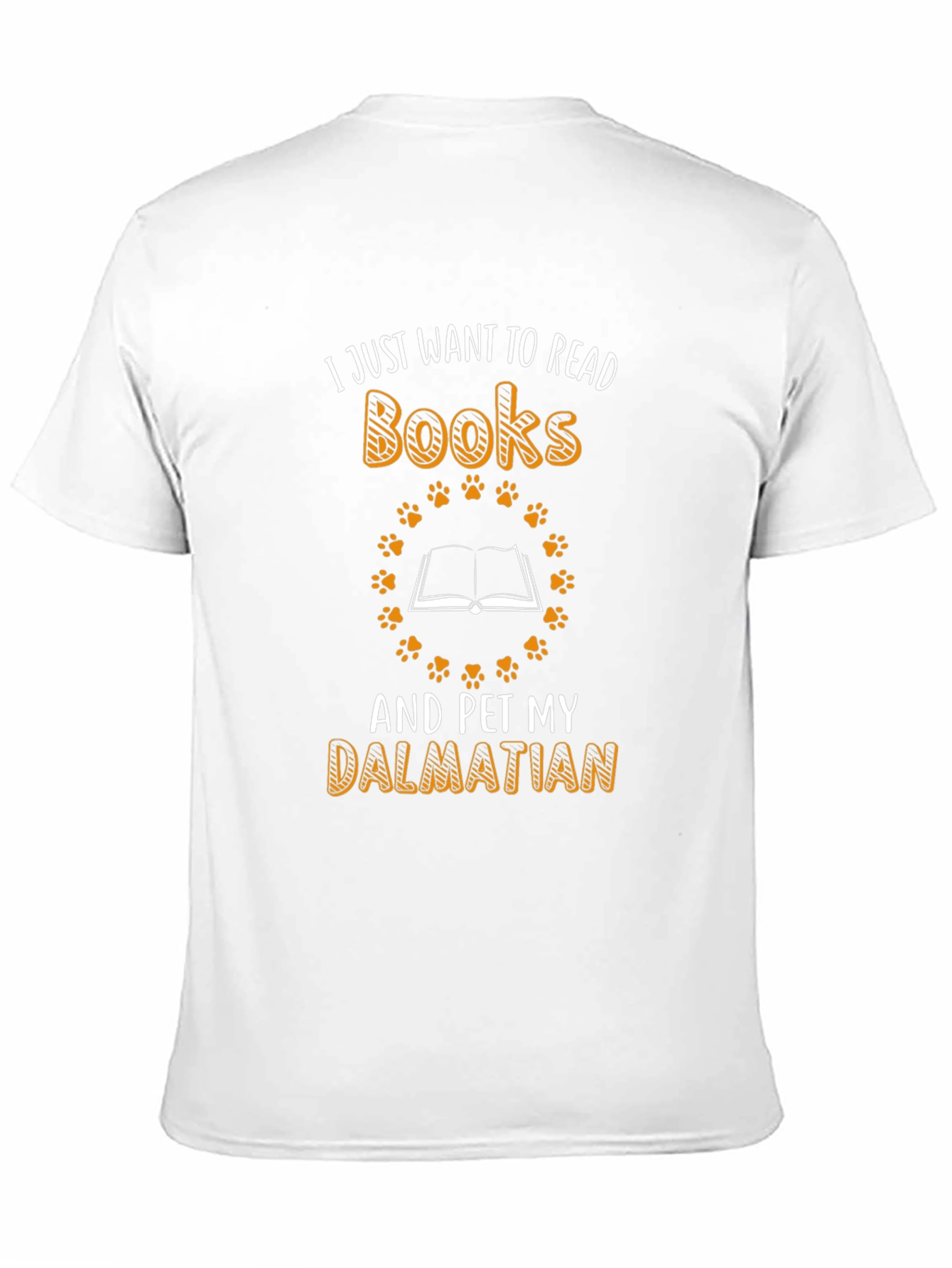 Read Books & Pet Dalmatian T-Shirt