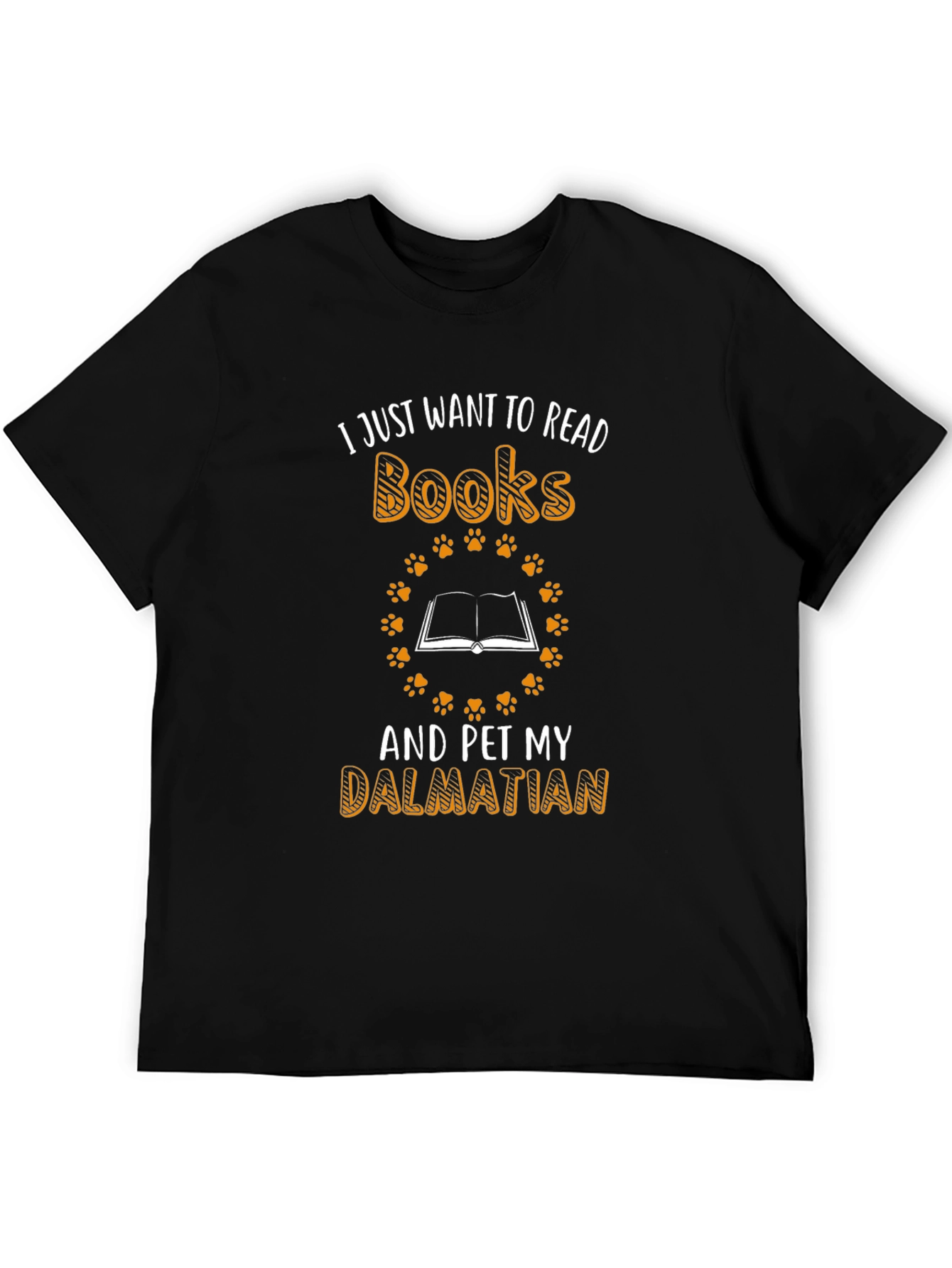 Read Books & Pet Dalmatian T-Shirt