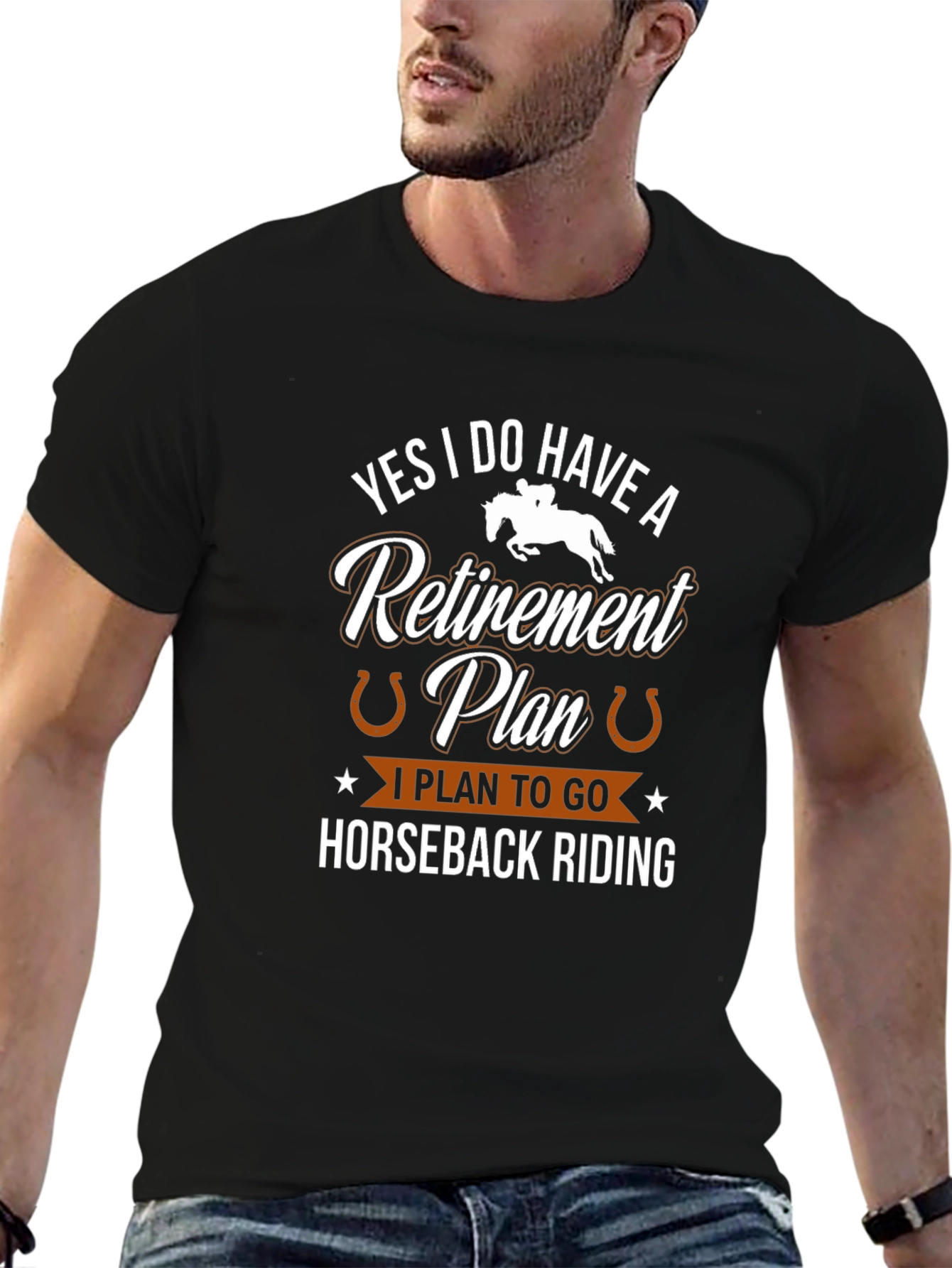 Horseback Riding Retirement Plan T-Shirt