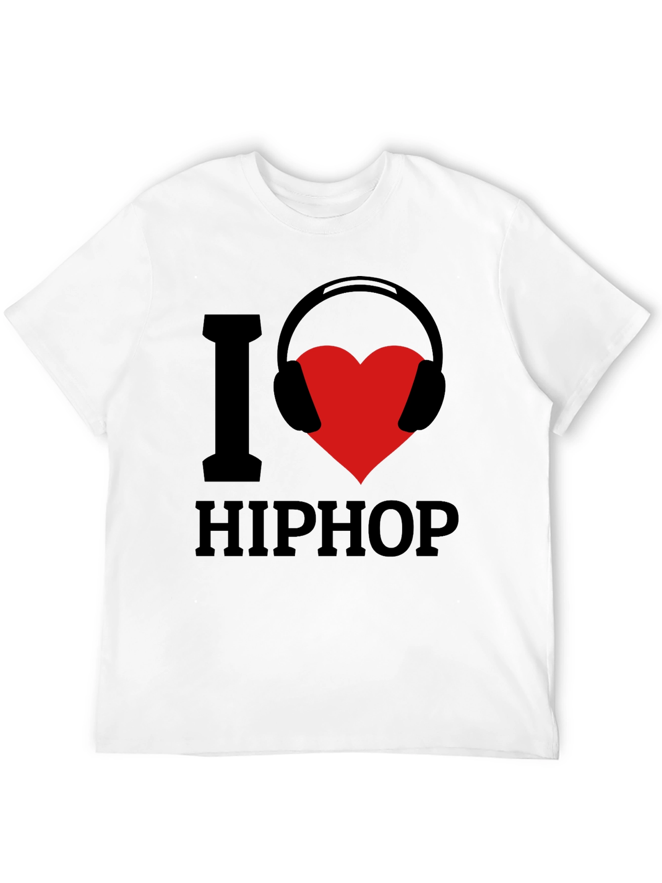 I Love Hip Hop Graphic T-Shirt