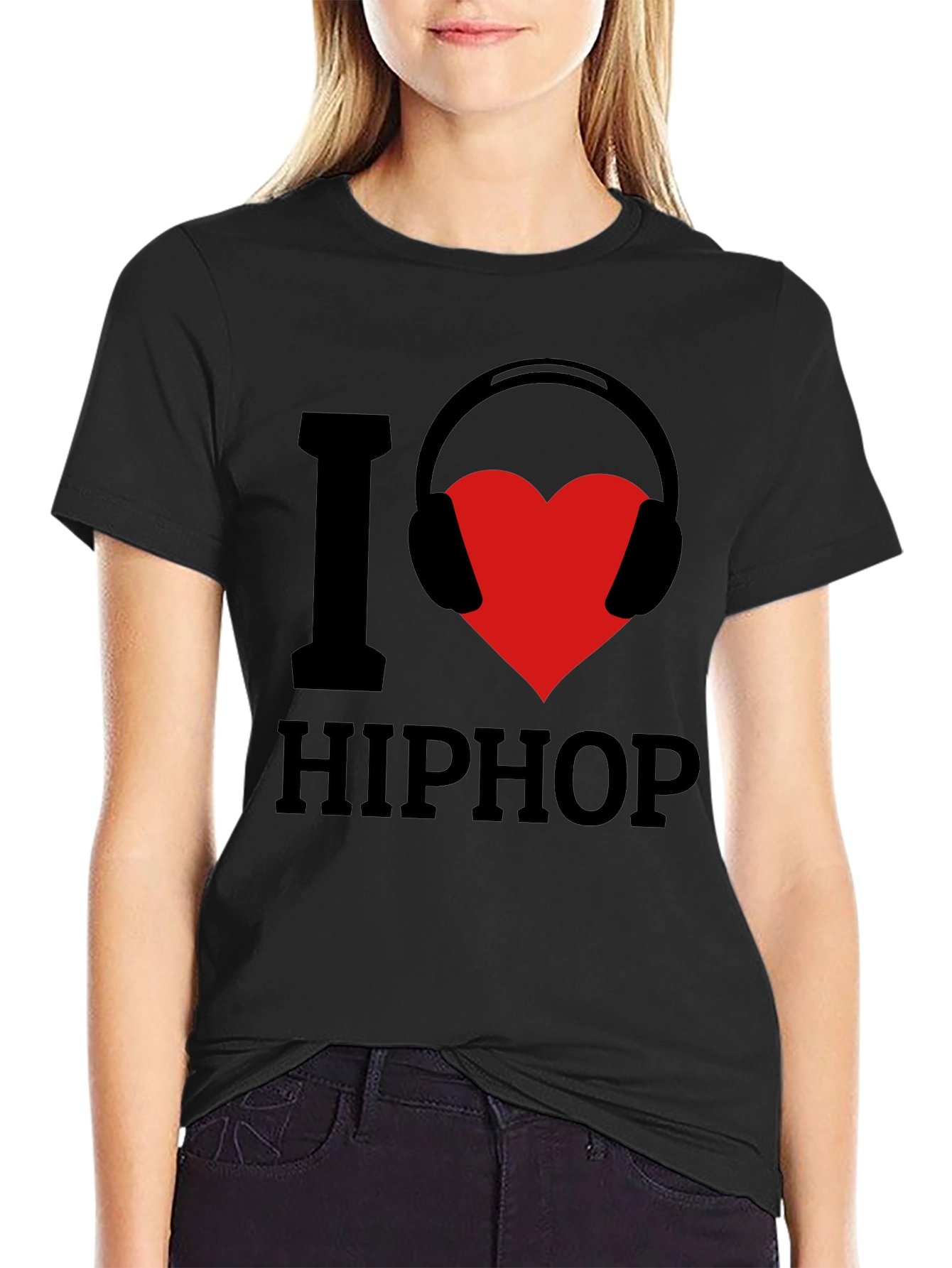 I Love Hip Hop Graphic T-Shirt