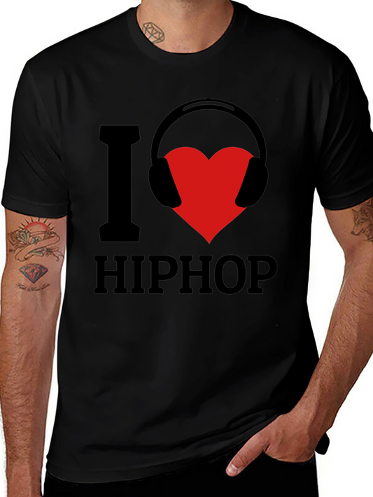 I Love Hip Hop Graphic T-Shirt