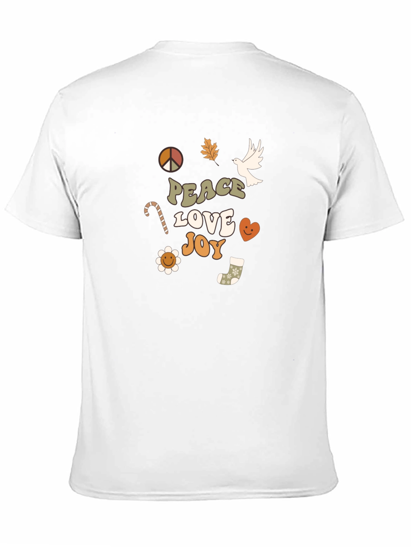 Peace Love Joy Graphic T-Shirt