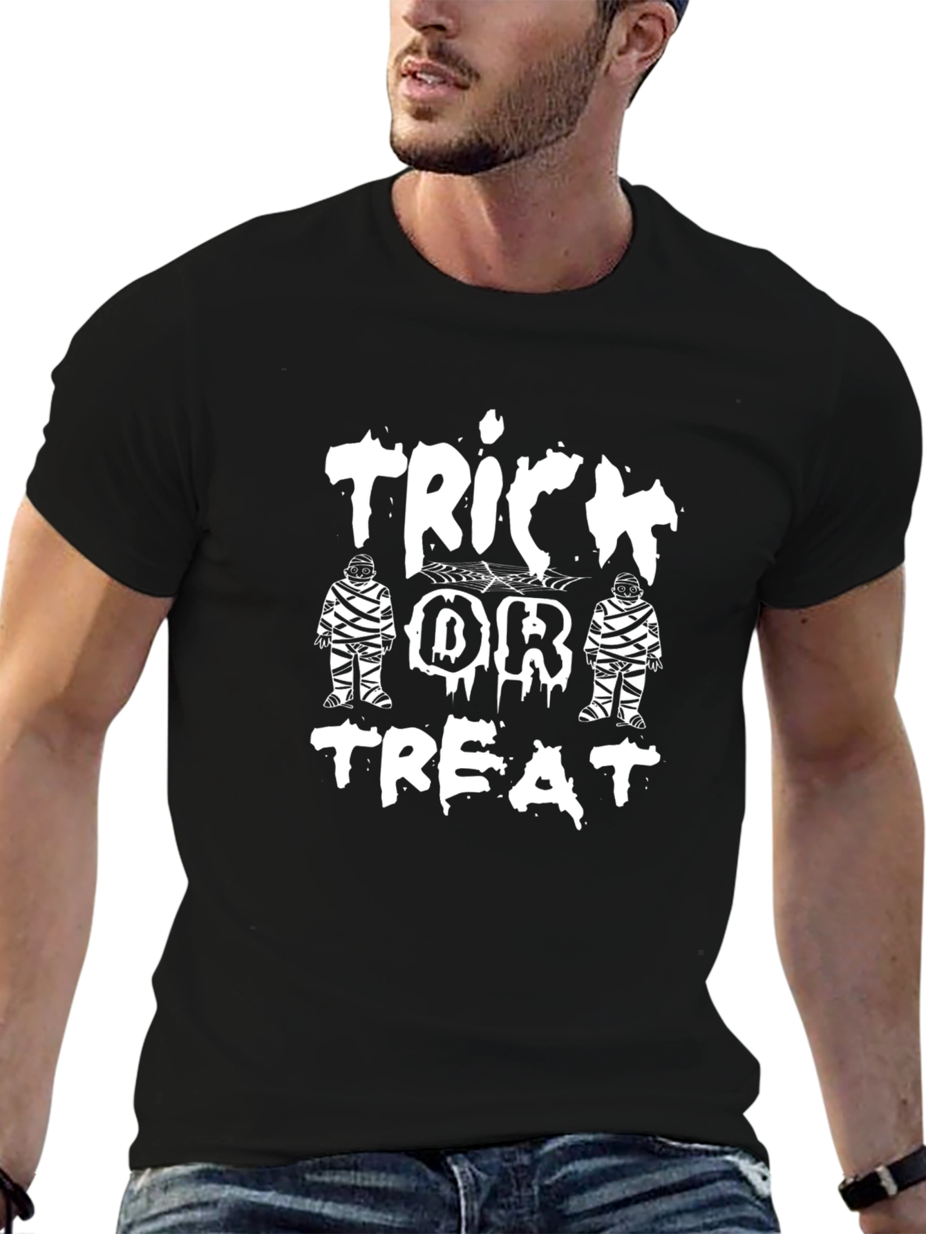 Halloween Trick or Treat Mummy T-Shirt