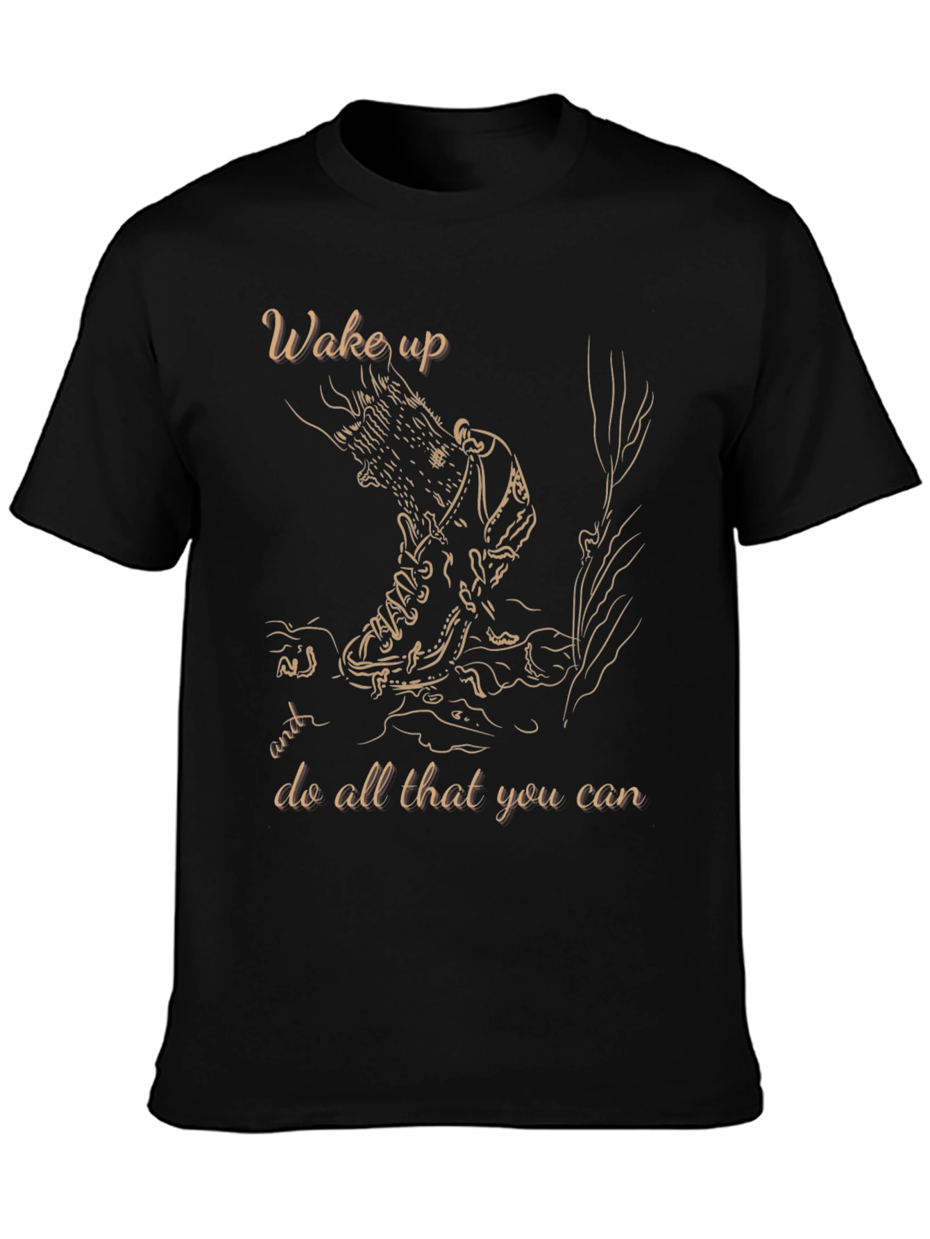 Wake Up Graphic Tee - Inspiration Shirt