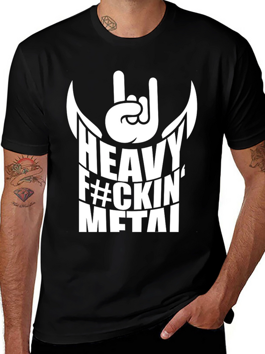 Heavy Metal Graphic Tee - Rock On!