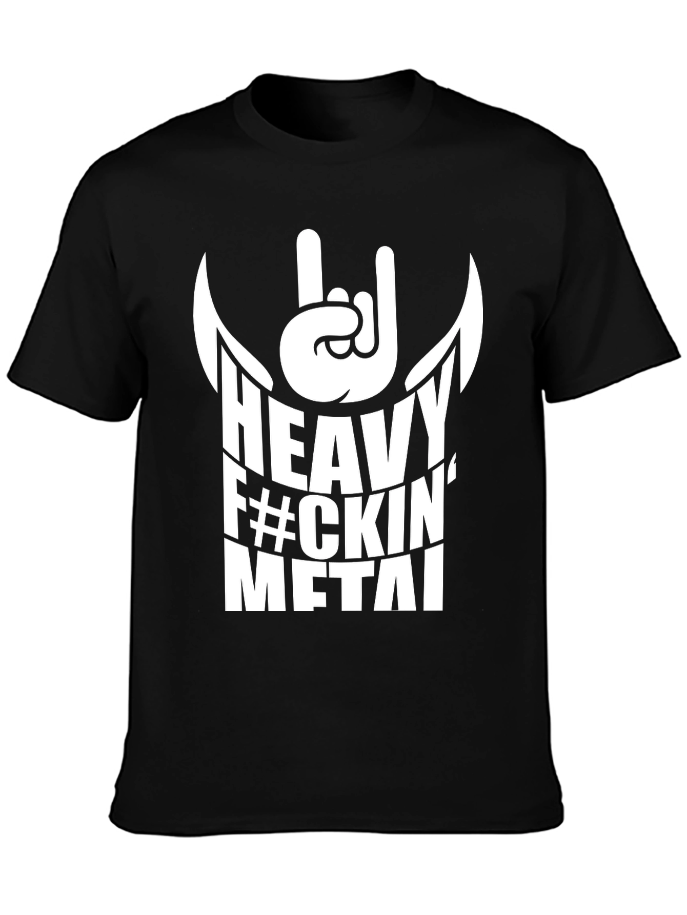 Heavy Metal Graphic Tee - Rock On!