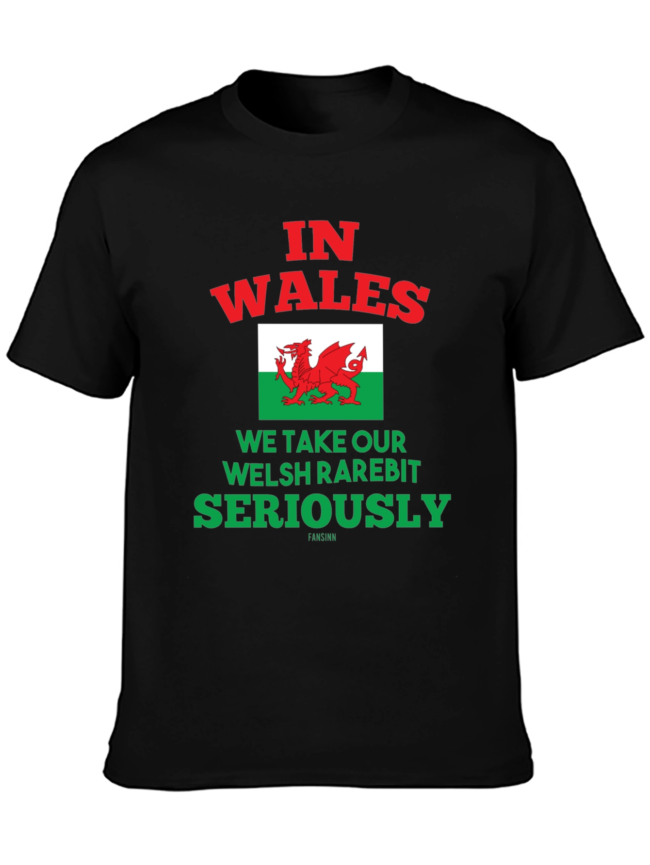 Welsh Rarebit T-Shirt - Wales Pride