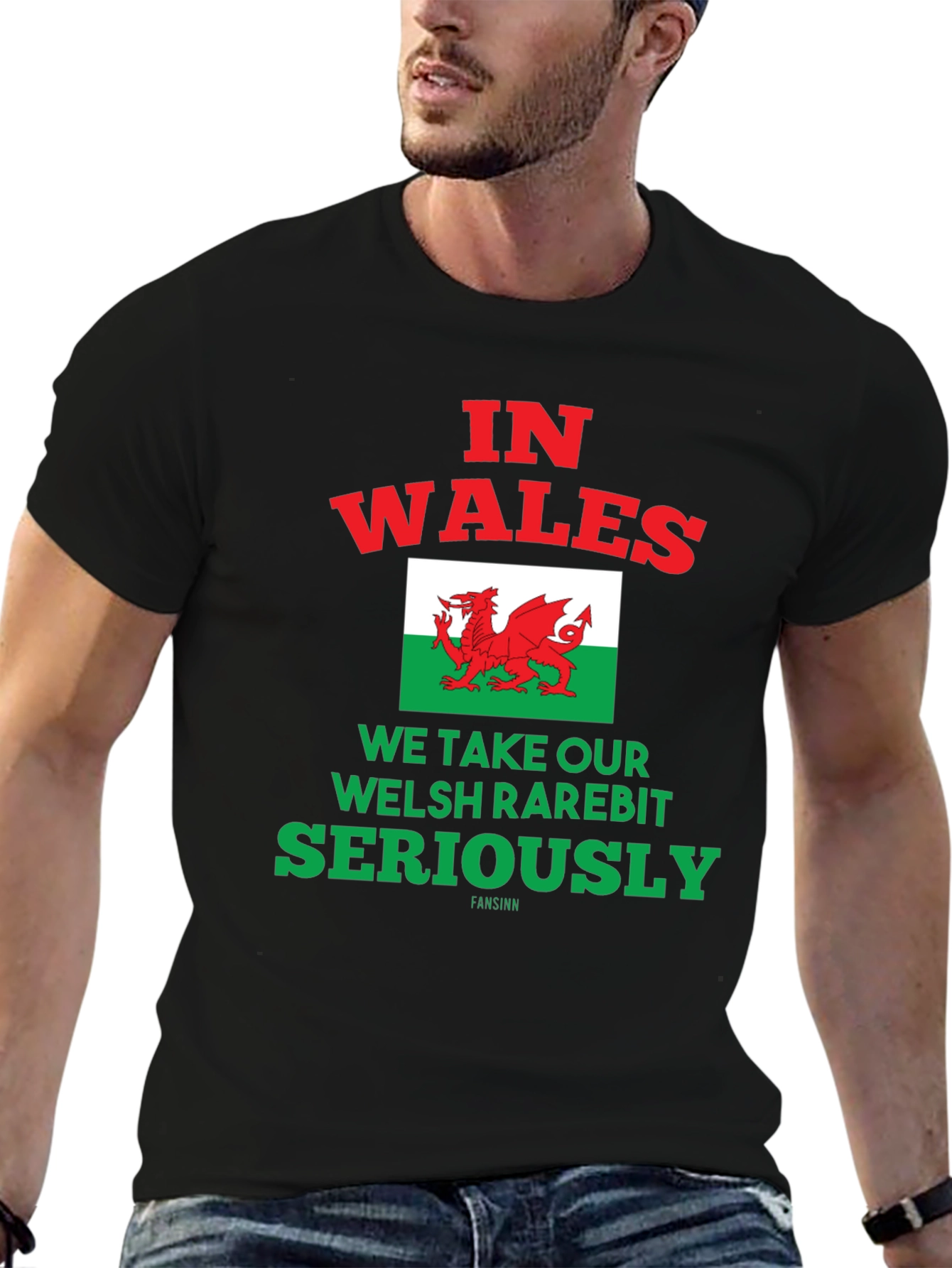Welsh Rarebit T-Shirt - Wales Pride