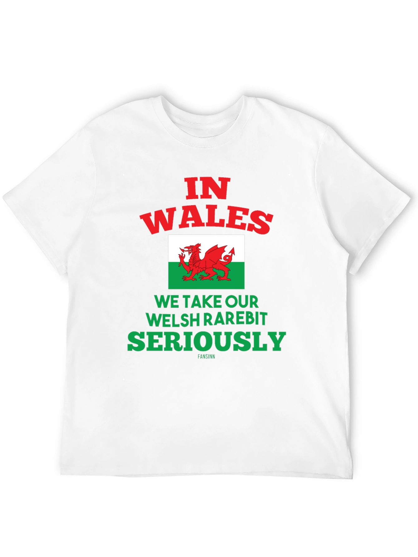 Welsh Rarebit T-Shirt - Wales Pride