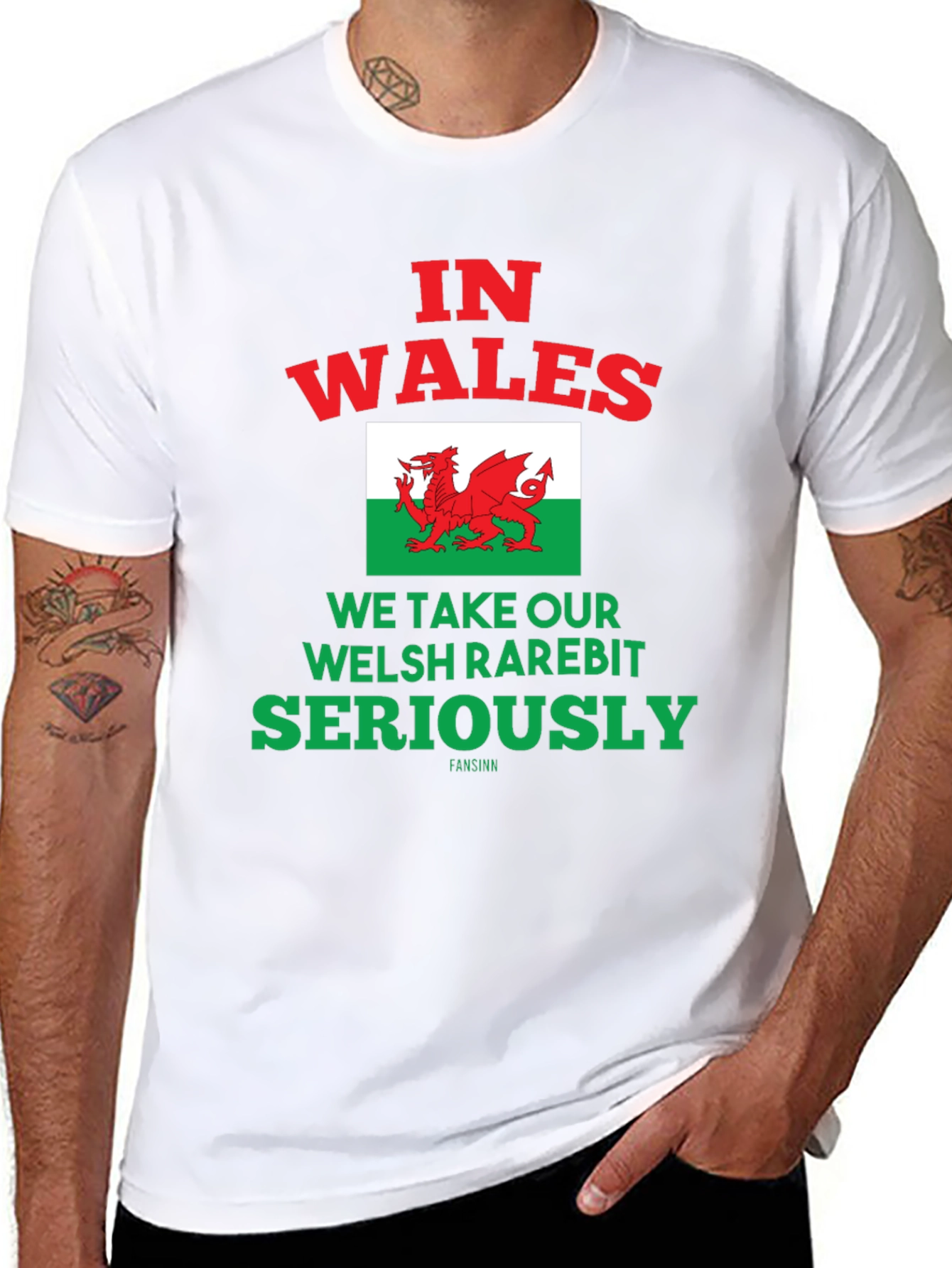 Welsh Rarebit T-Shirt - Wales Pride