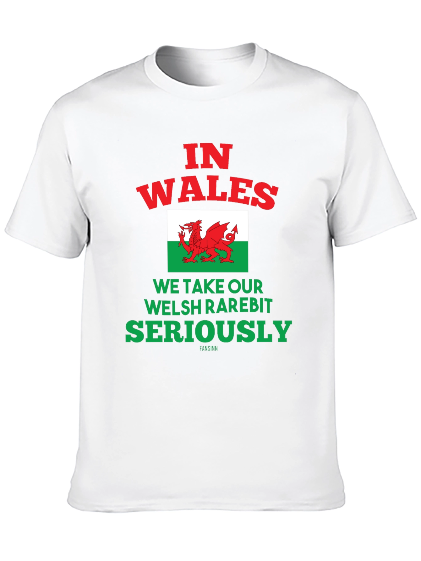 Welsh Rarebit T-Shirt - Wales Pride