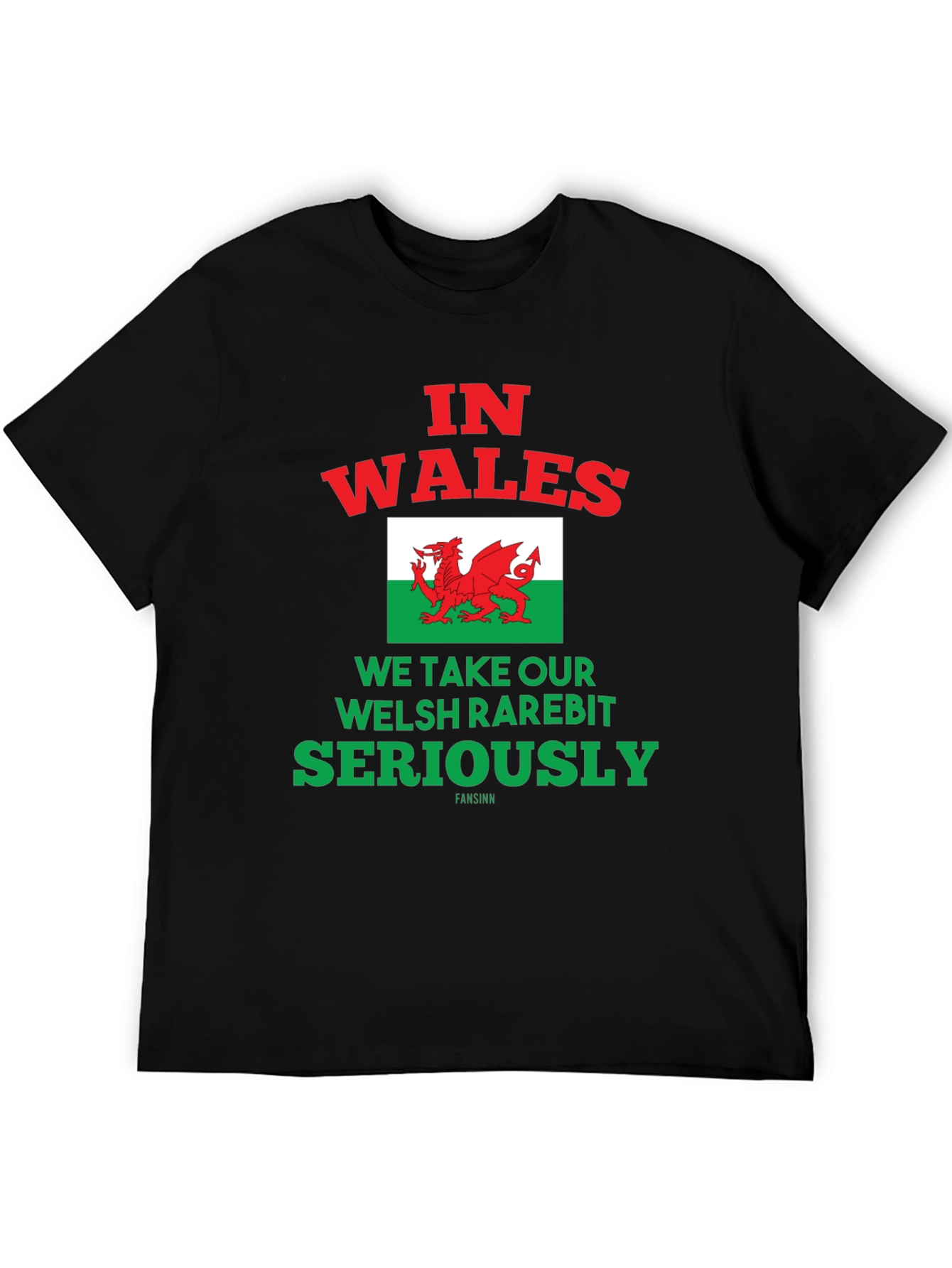 Welsh Rarebit T-Shirt - Wales Pride