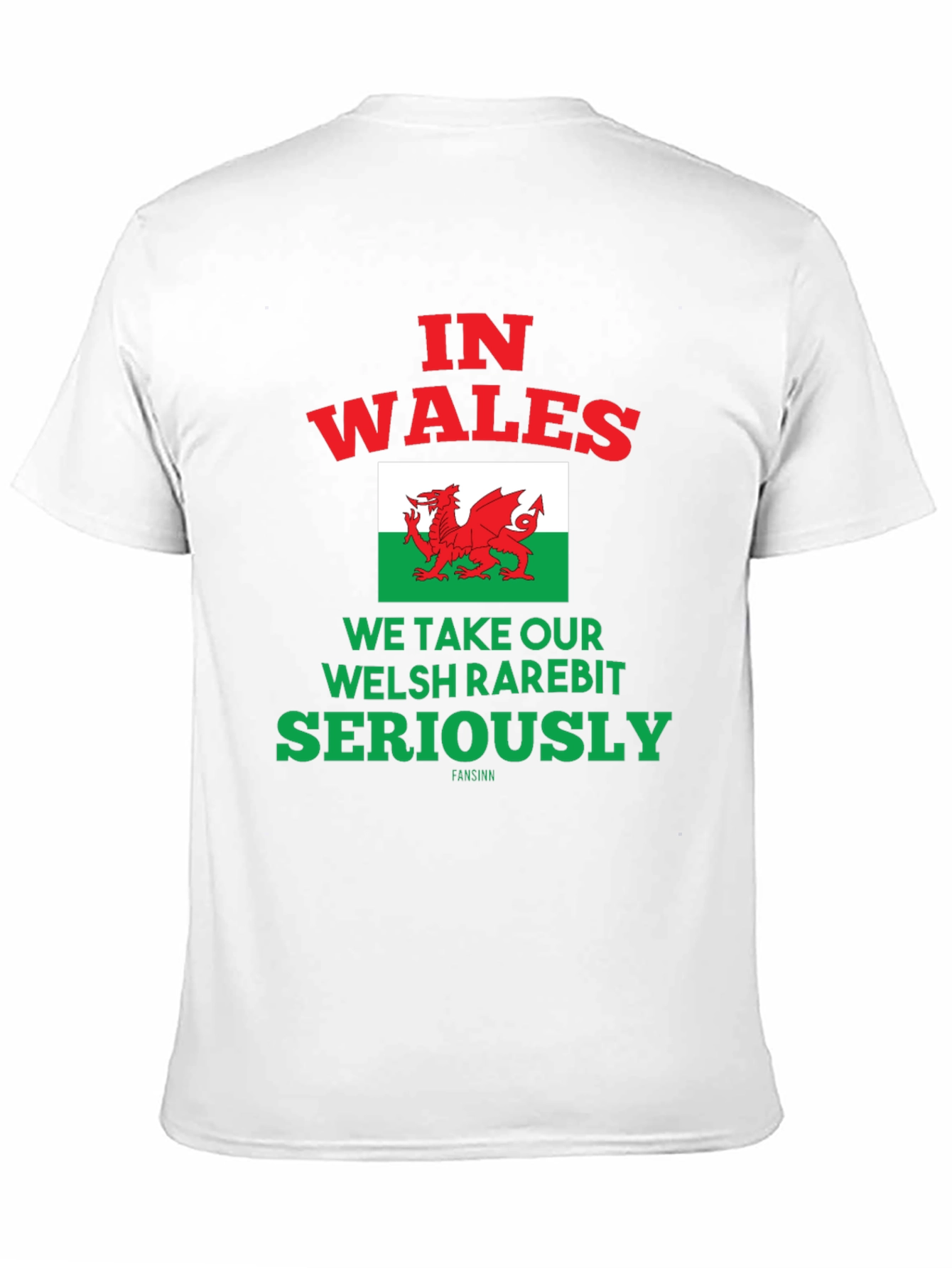 Welsh Rarebit T-Shirt - Wales Pride