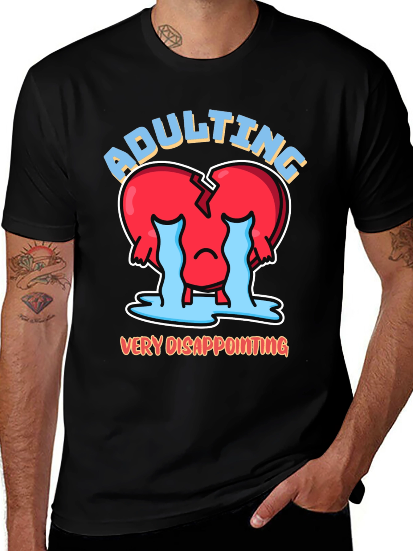 Adulting is Very Disappointing Graphic Tee