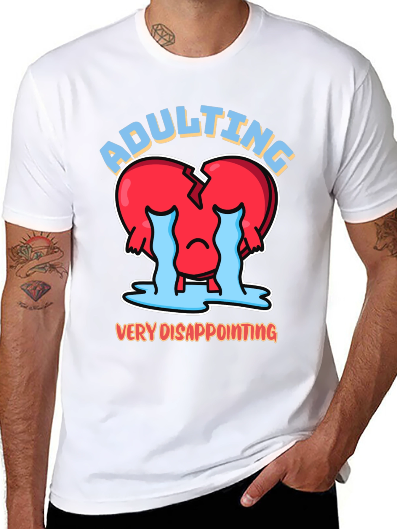 Adulting is Very Disappointing Graphic Tee