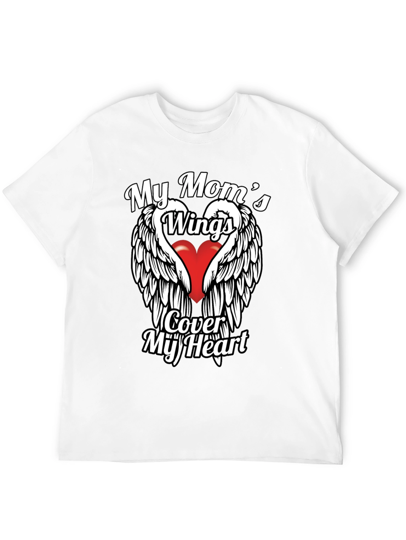 My Moms Wings Heart T-Shirt