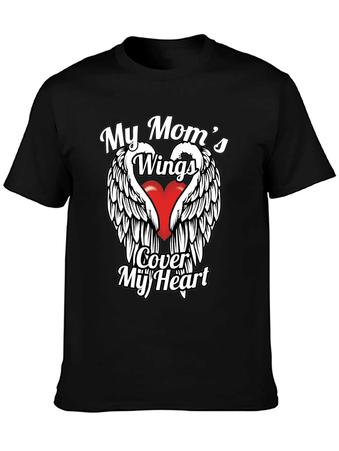 My Moms Wings Heart T-Shirt