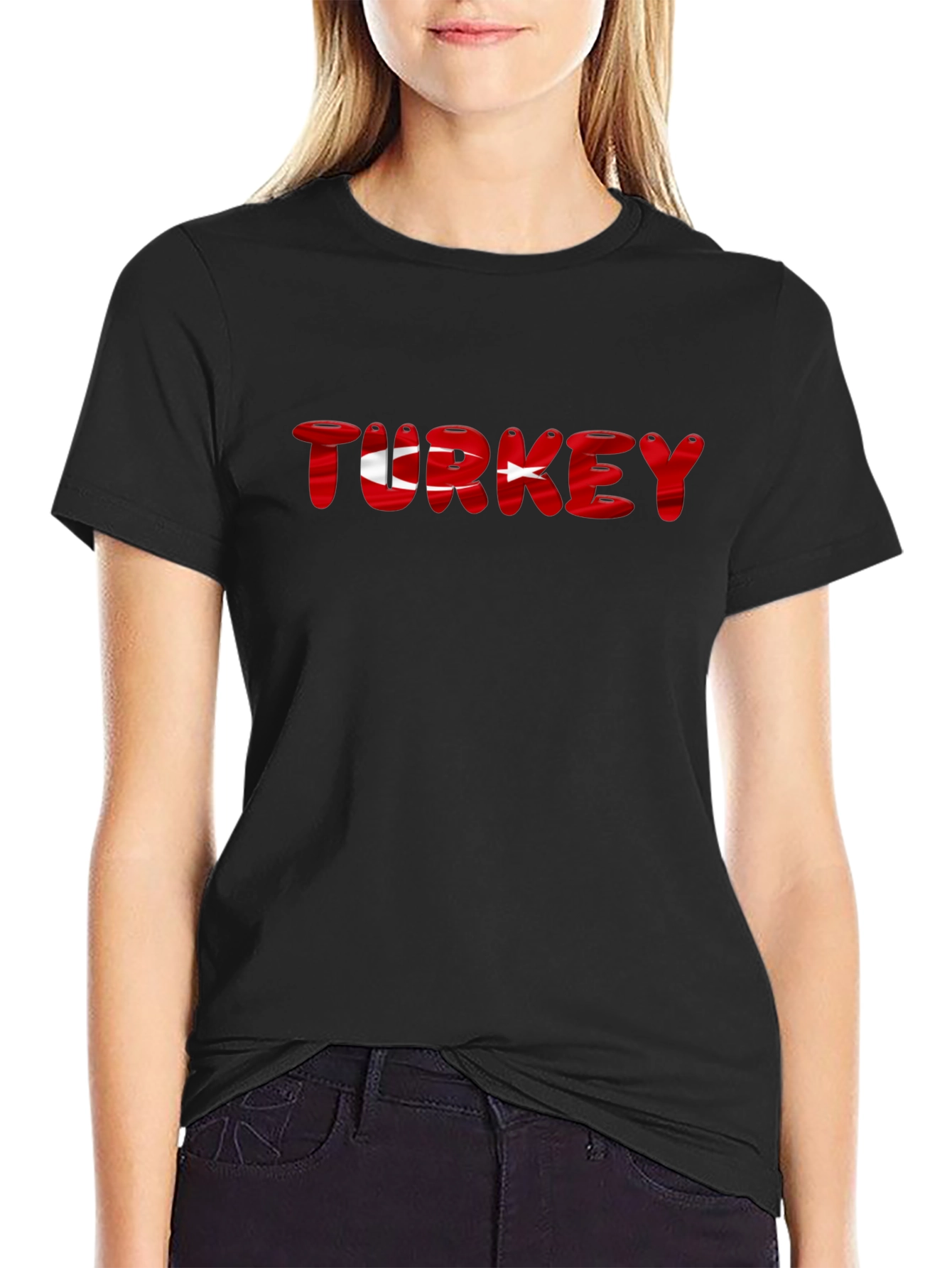 Turkey Flag Graphic T-Shirt