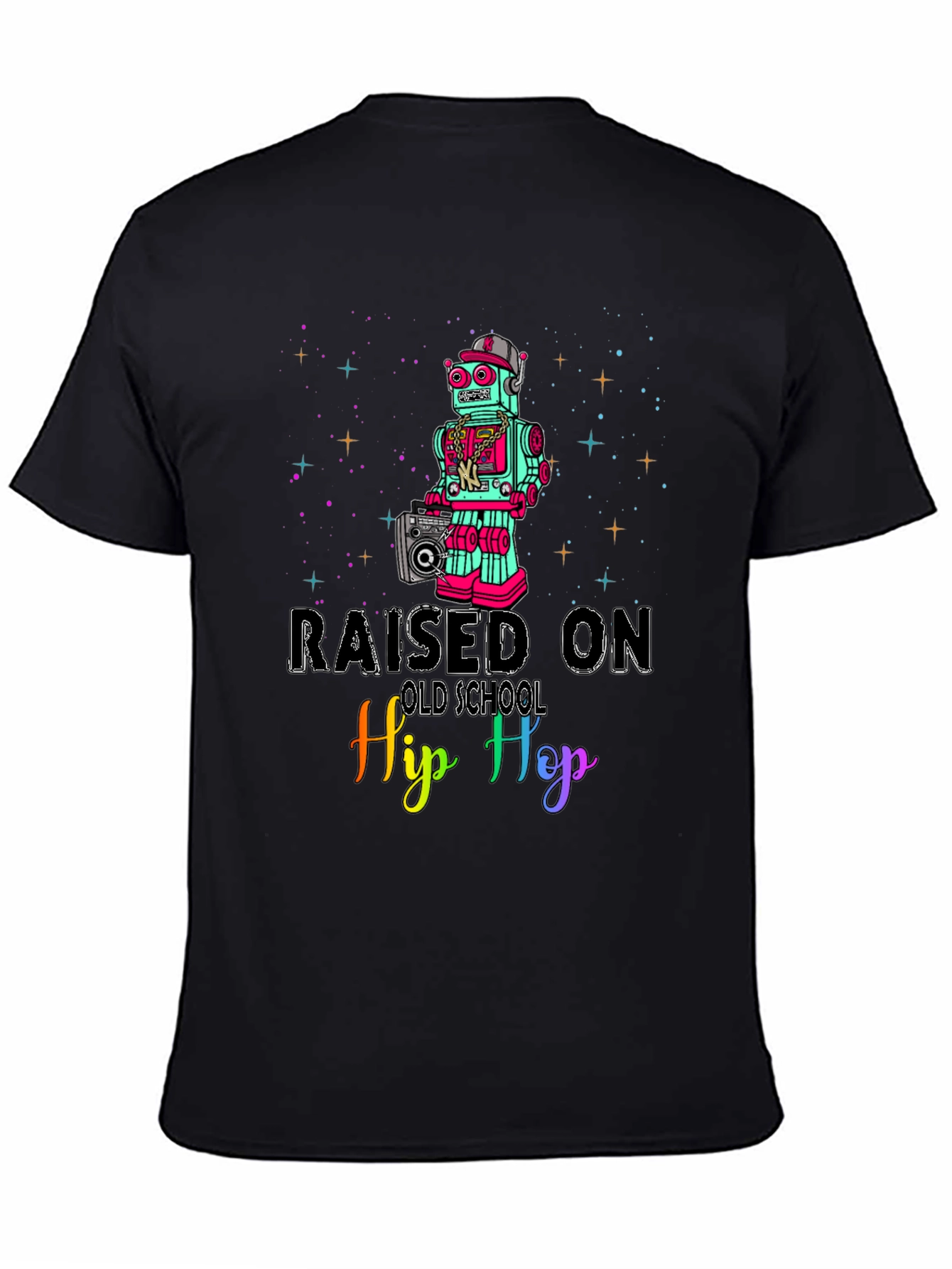 Raised On Old School Hip Hop T-Shirt