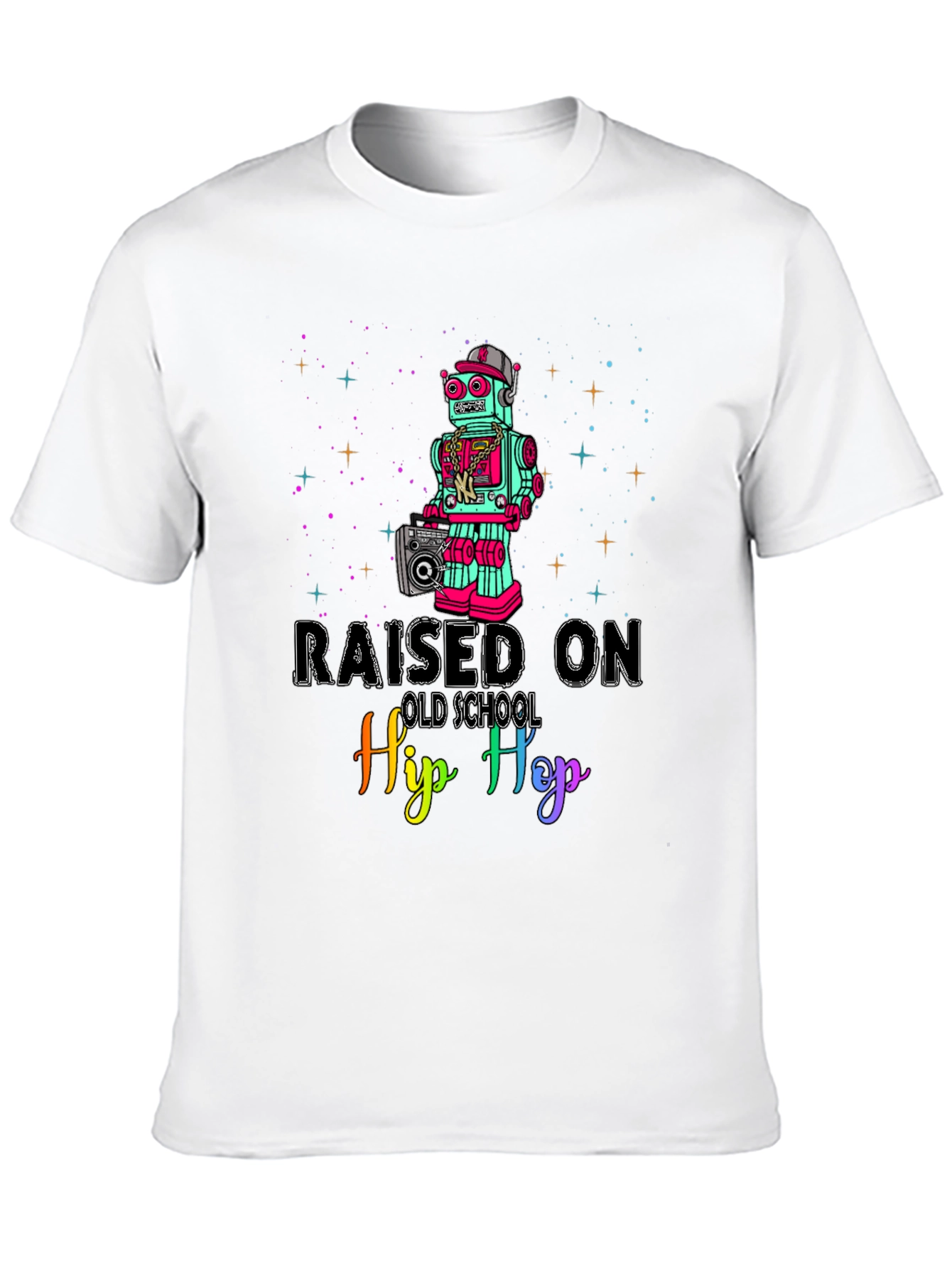 Raised On Old School Hip Hop T-Shirt