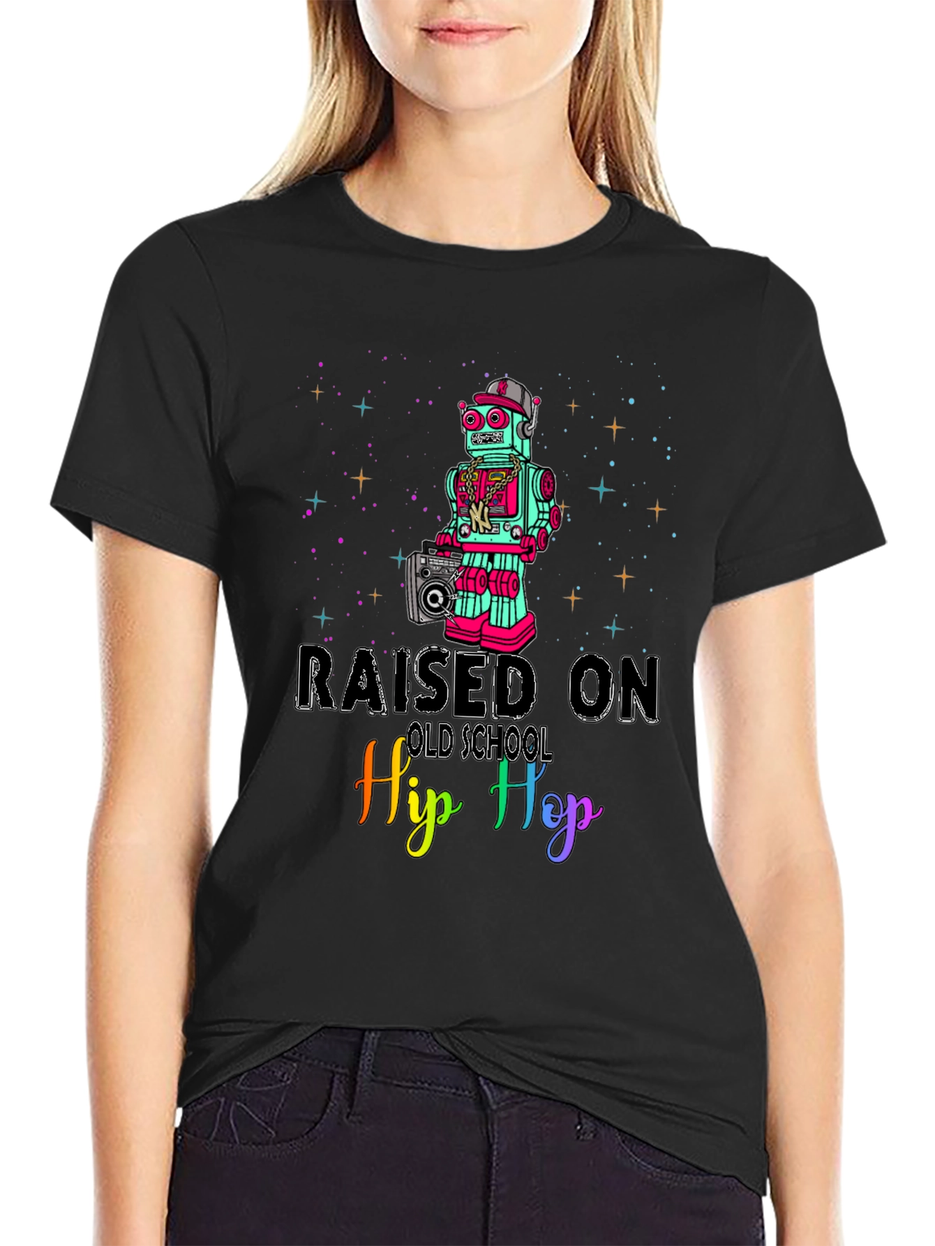 Raised On Old School Hip Hop T-Shirt