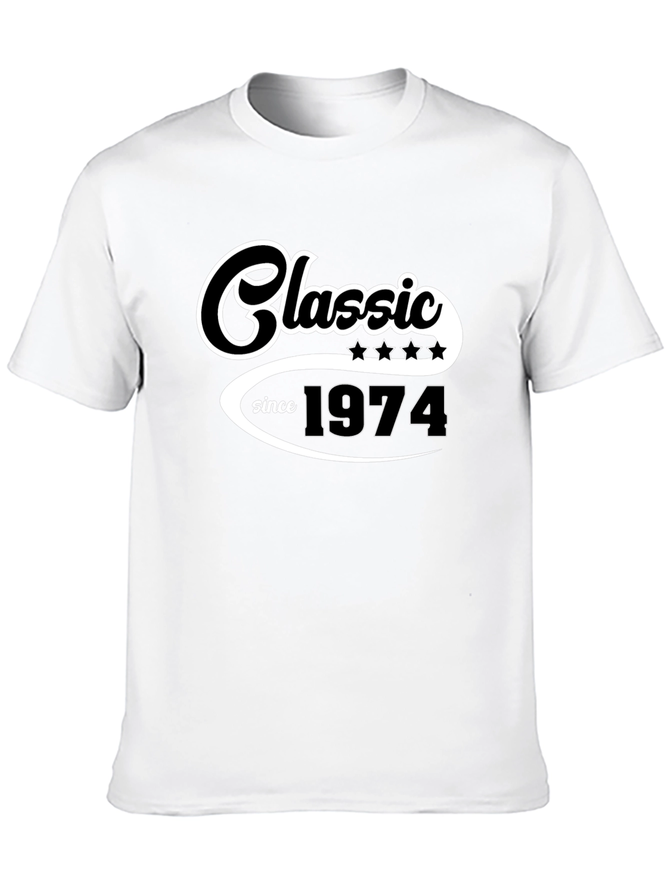 Classic Since 1974 Black T-Shirt