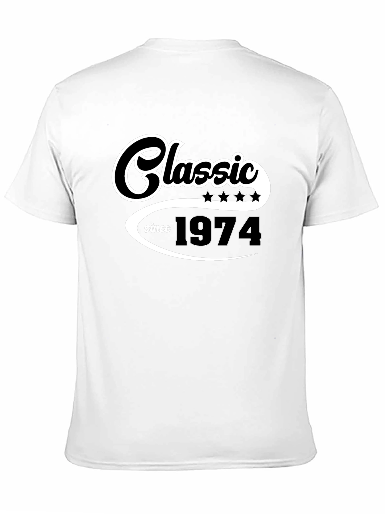 Classic Since 1974 Black T-Shirt