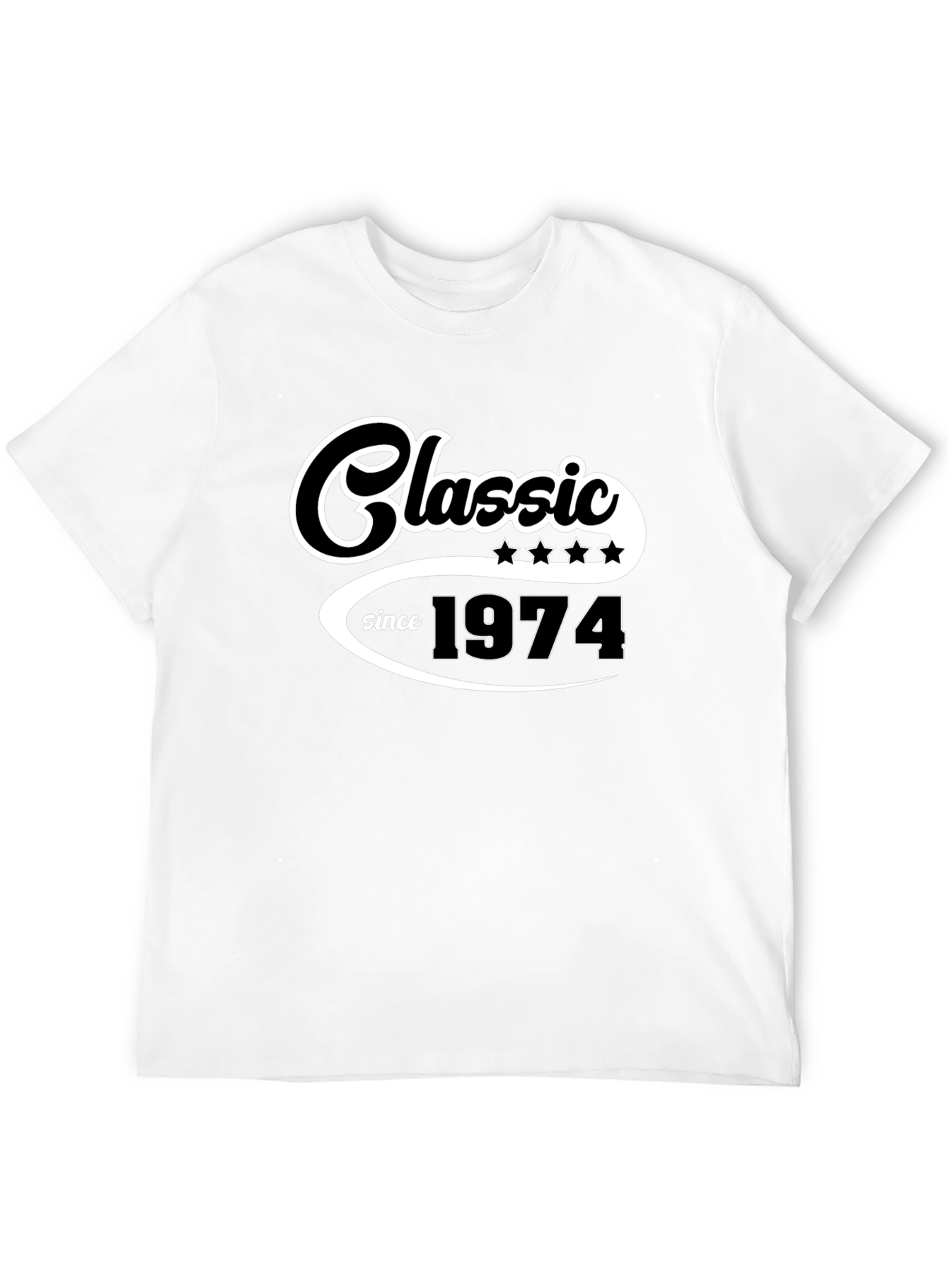 Classic Since 1974 Black T-Shirt